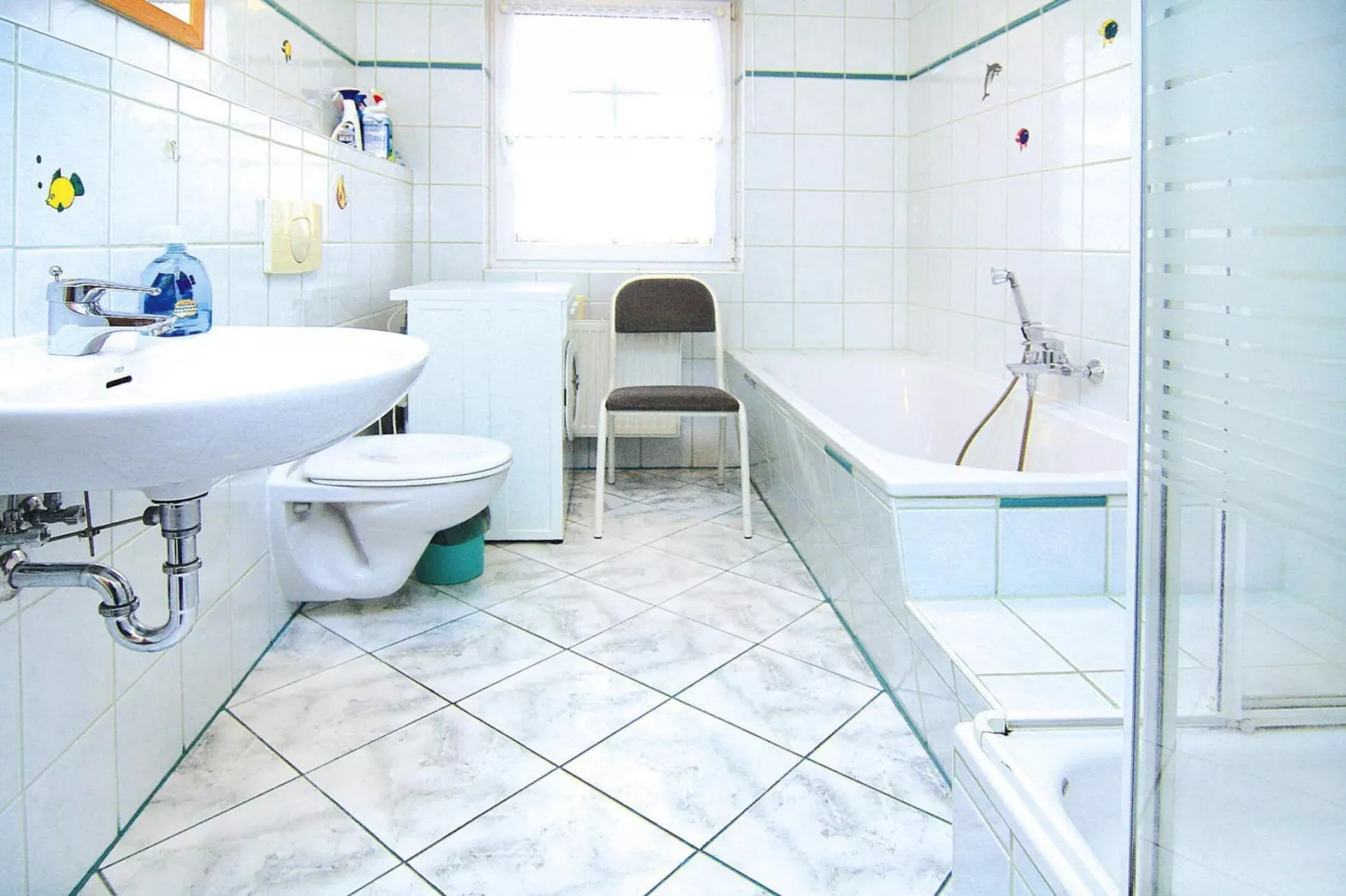 Ferienwohnung in Dallgow-Döberitz-Badkamer