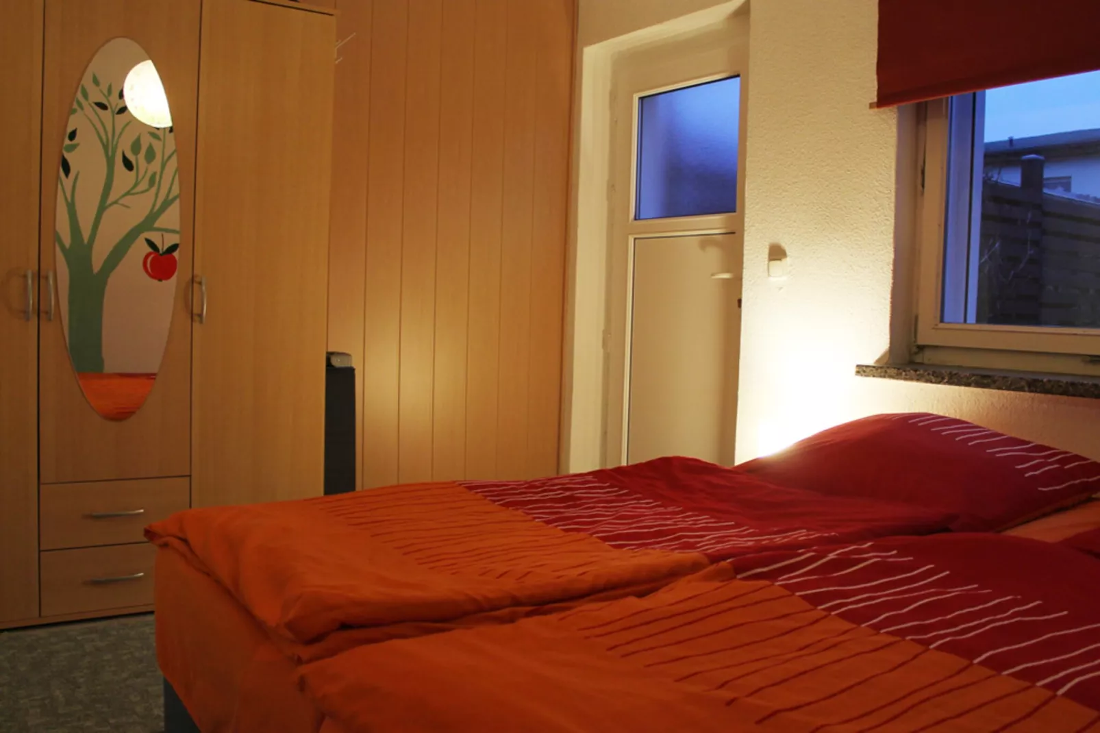 Bungalow Im Krabbenweg-Slaapkamer