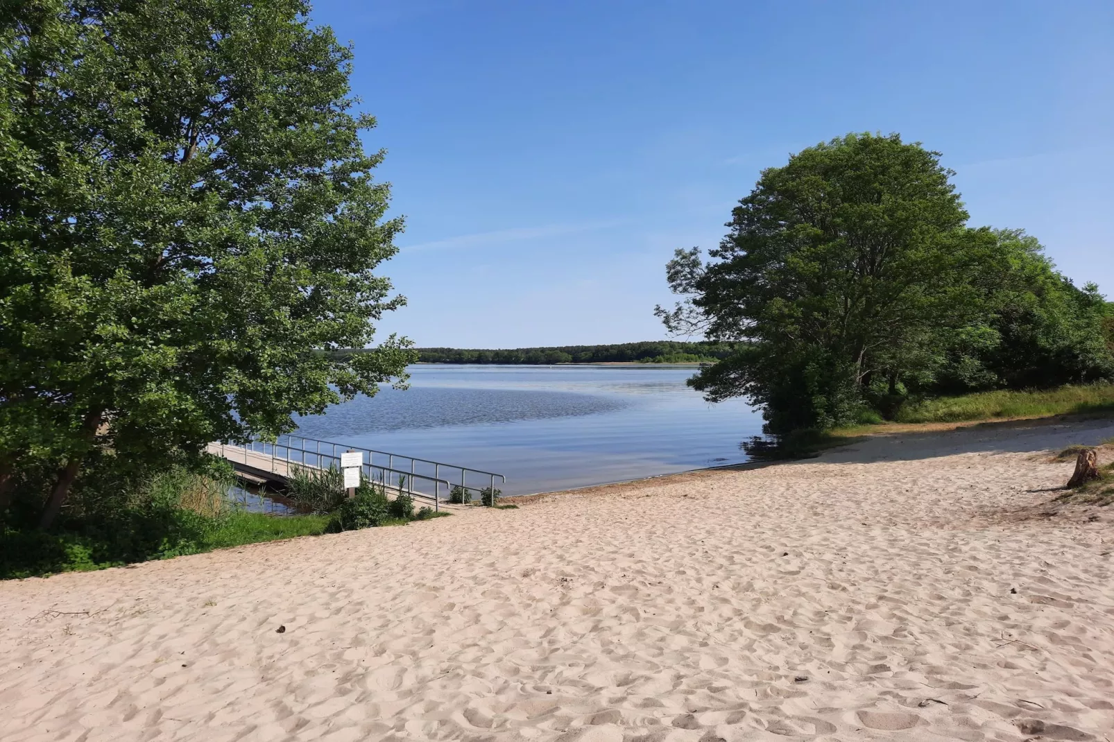 Apartment 1 Peetschsee-Gebieden zomer 1km