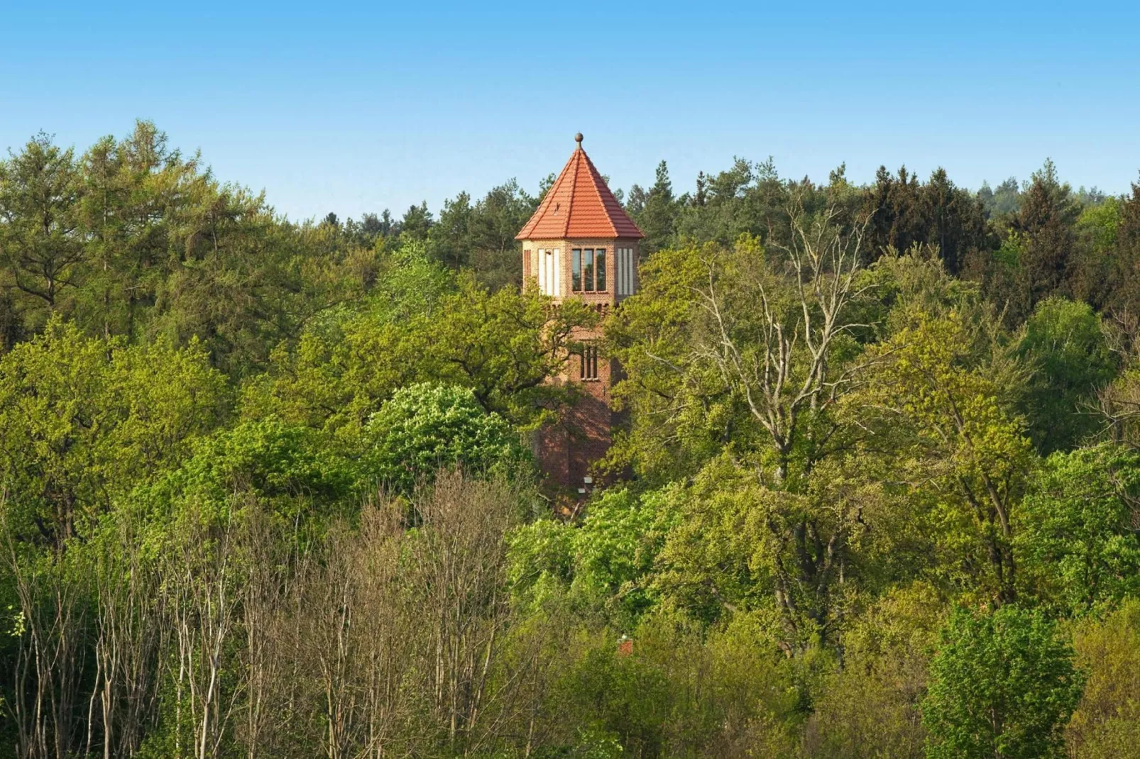 Wasserturm 75 qm-Uitzicht zomer