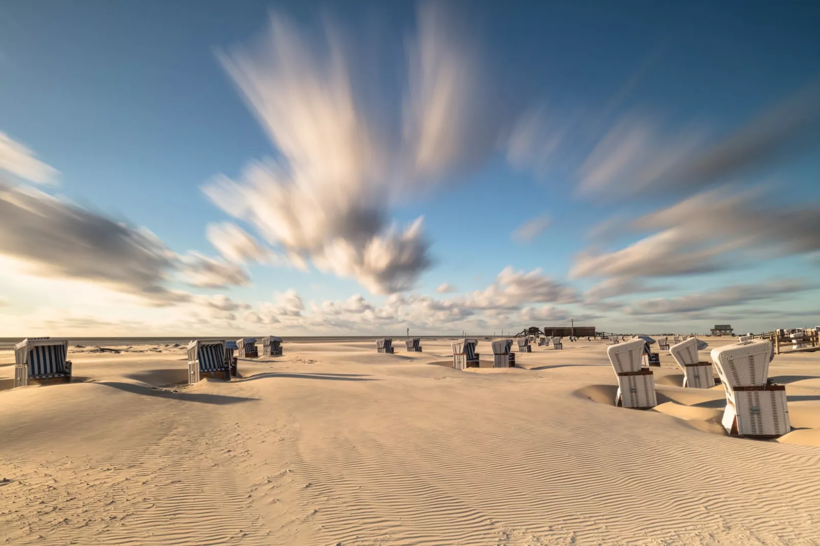 App59 3 Pers St Peter - Ording-Gebieden zomer 1km