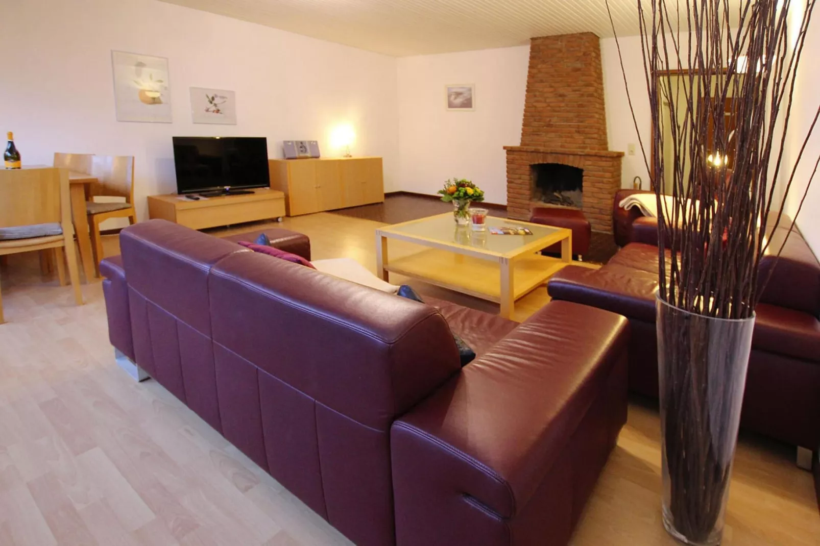 Apartementhaus Helene Wohnung 2 - Westerland-Woonkamer