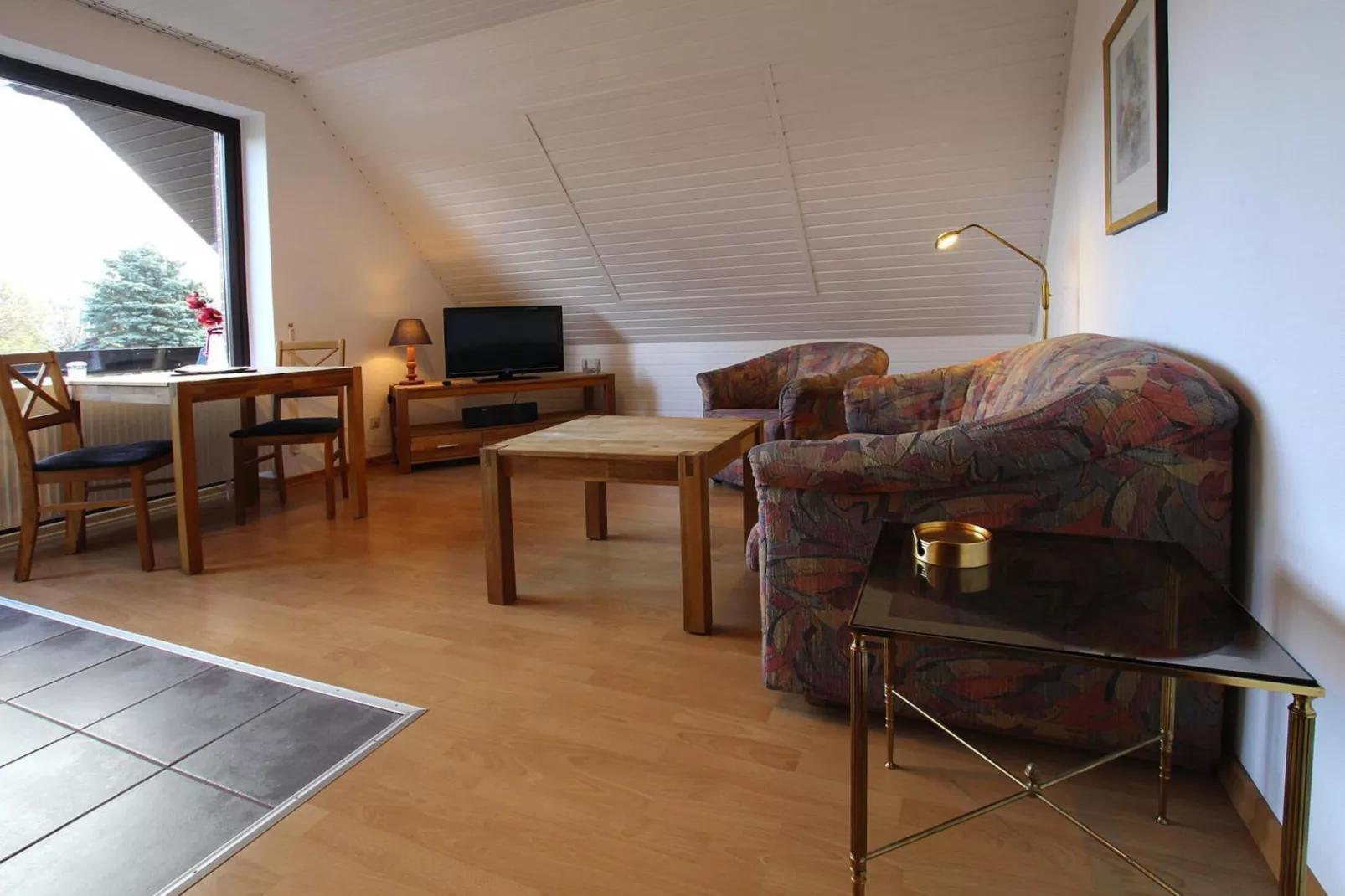 Apartementhaus Katharina Wohnung 4 - Westerland-Woonkamer