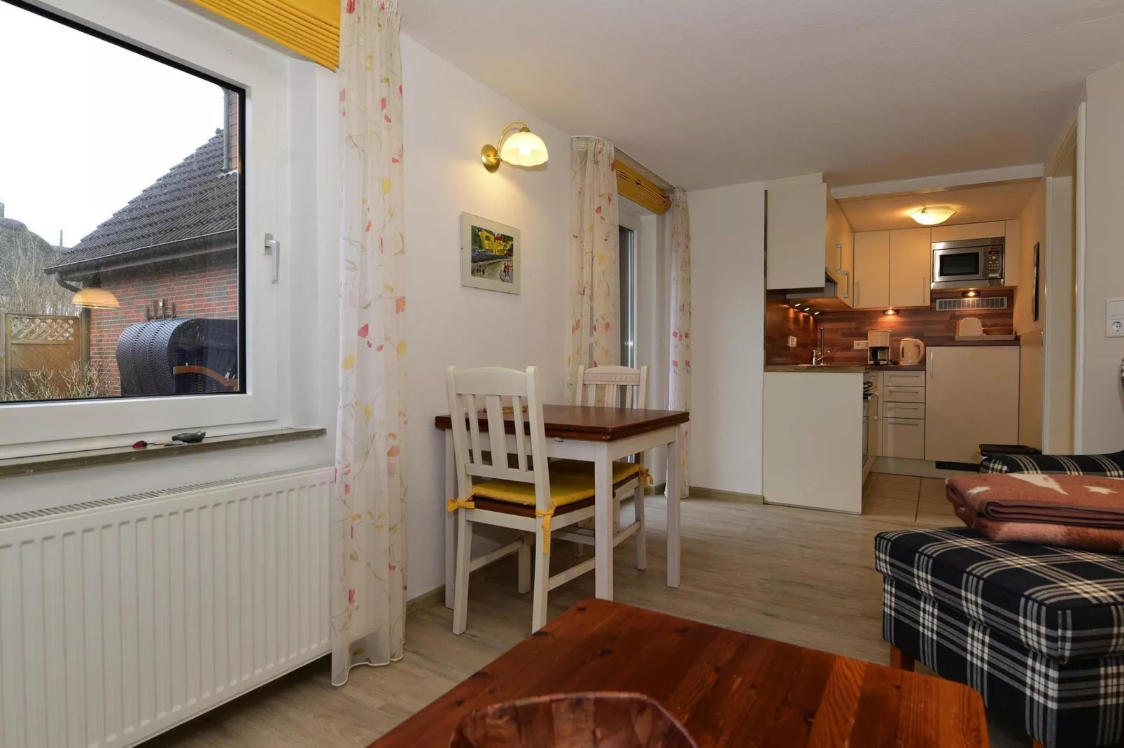 Haus Harde -Wohnung 2 - 3 Pers-Eetkamer