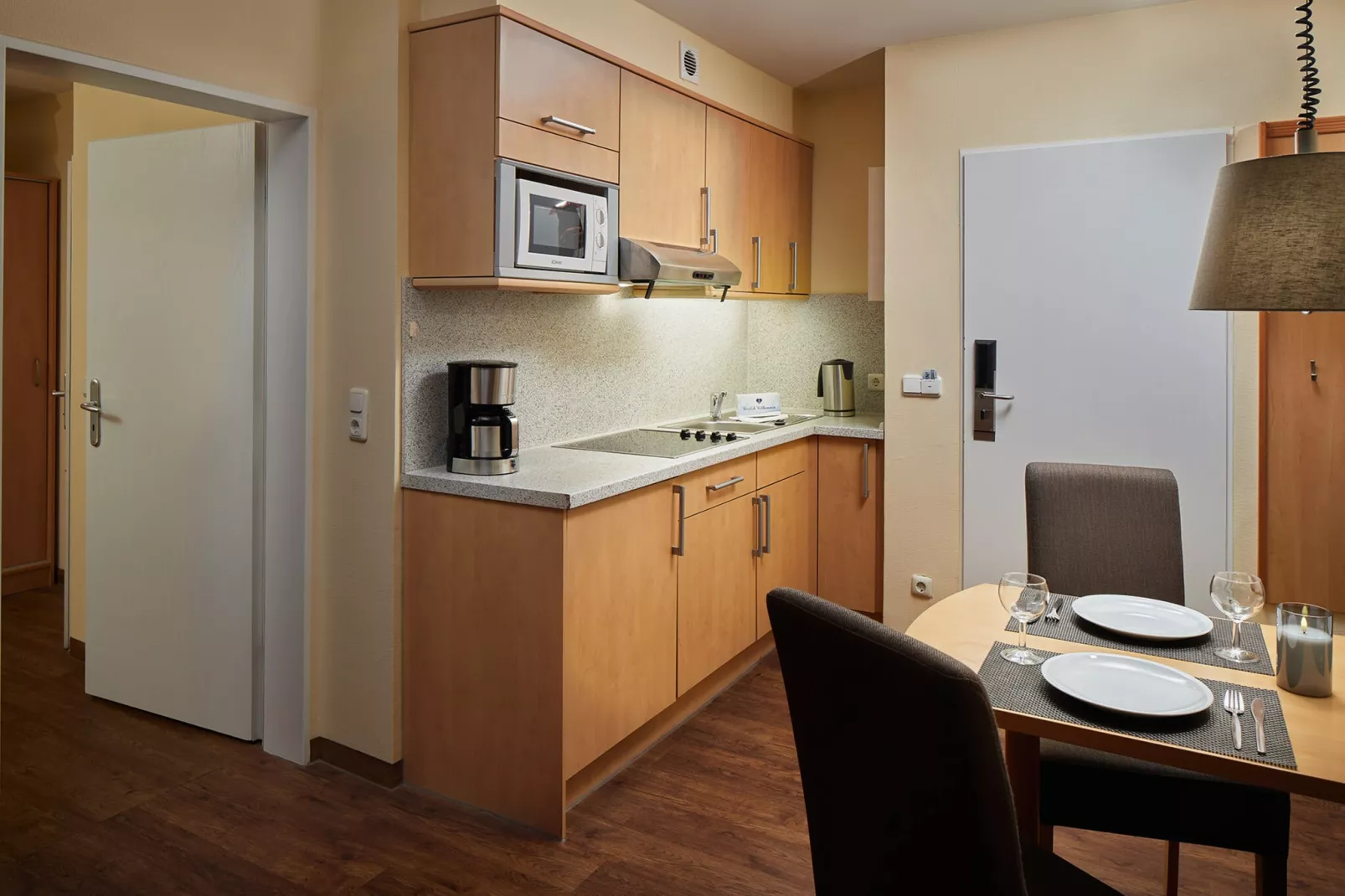 2-Zimmer-Appartement "Am Park"-Keuken