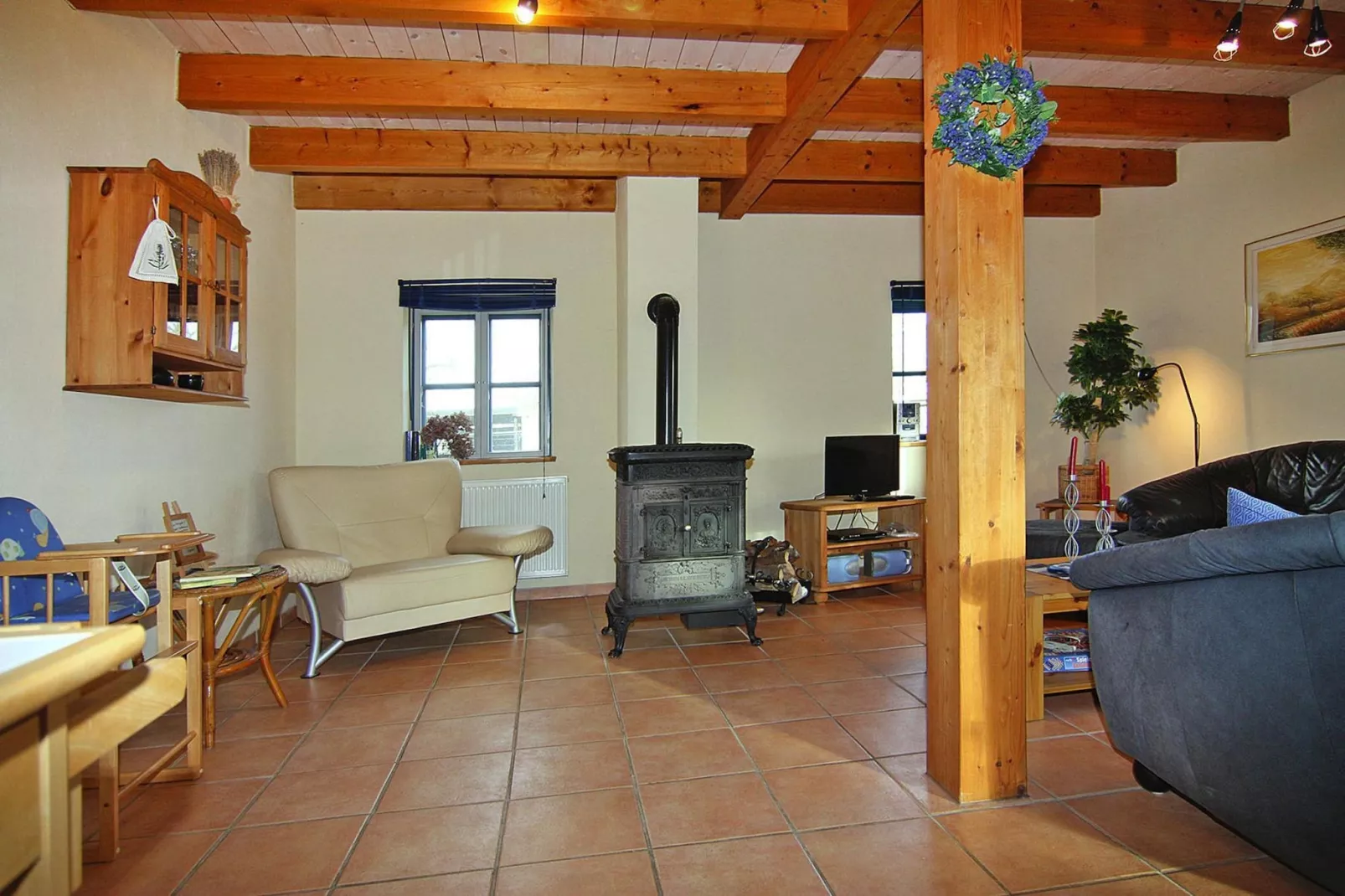 Ferienhaus Vieregge-Ferienhaus 2 D 75 qm-Woonkamer