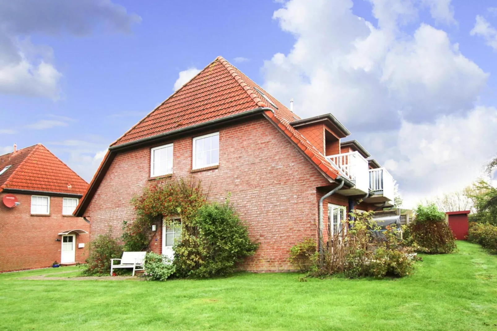 Ferienwohnung Tante Helene 2 Pers Garding-Buitenkant zomer