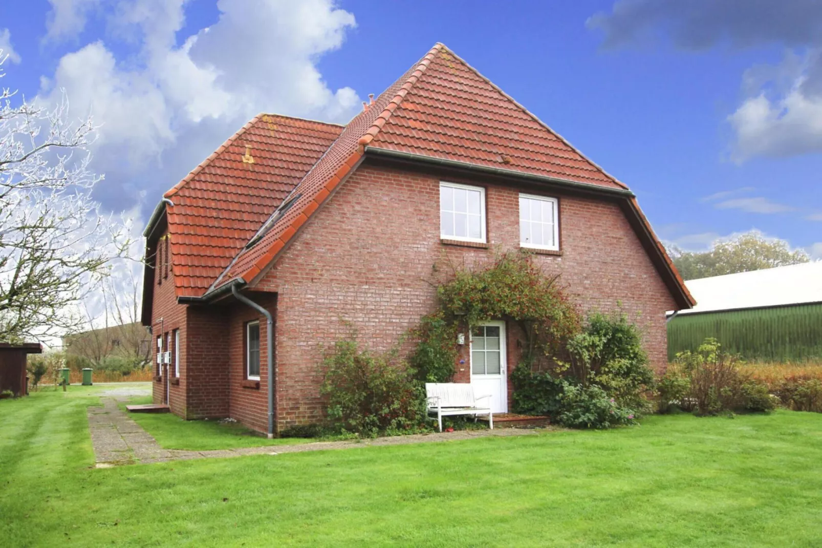 Ferienwohnung Tante Helene 2 Pers Garding-Buitenkant zomer