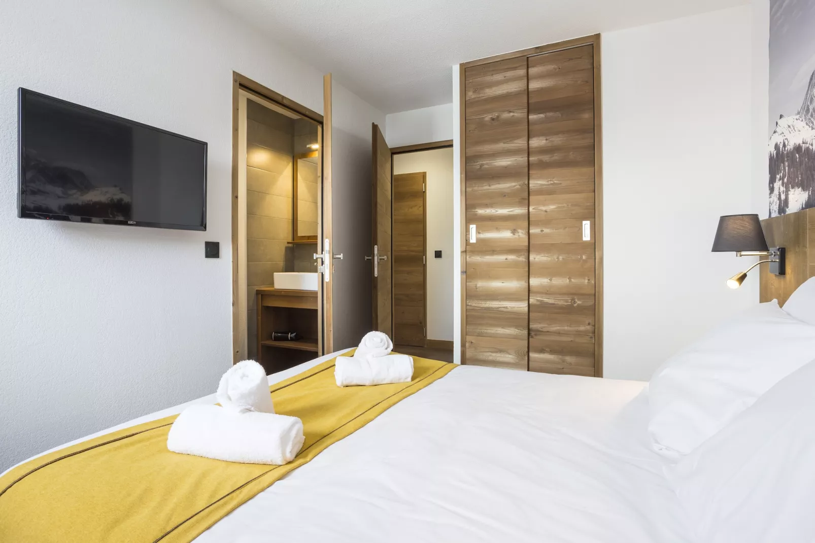 Résidence Les Chalets des Cimes 6-S8M-Slaapkamer
