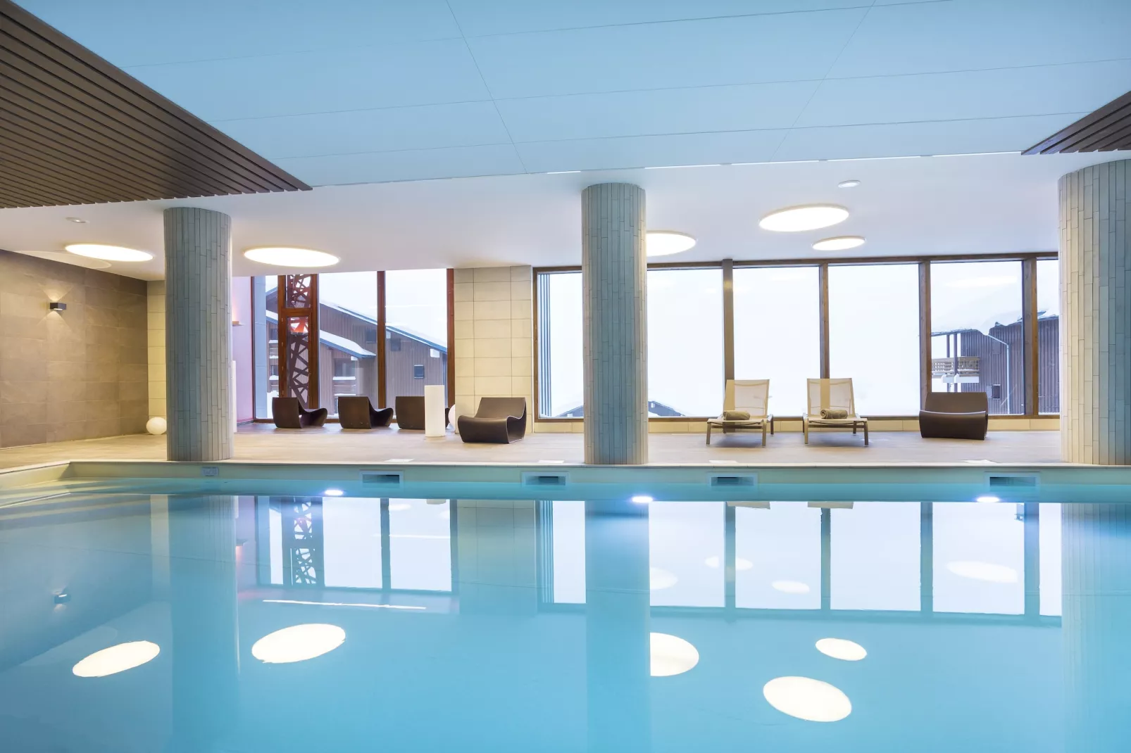 Résidence Les Chalets des Cimes 6-S8M-Parkfaciliteiten