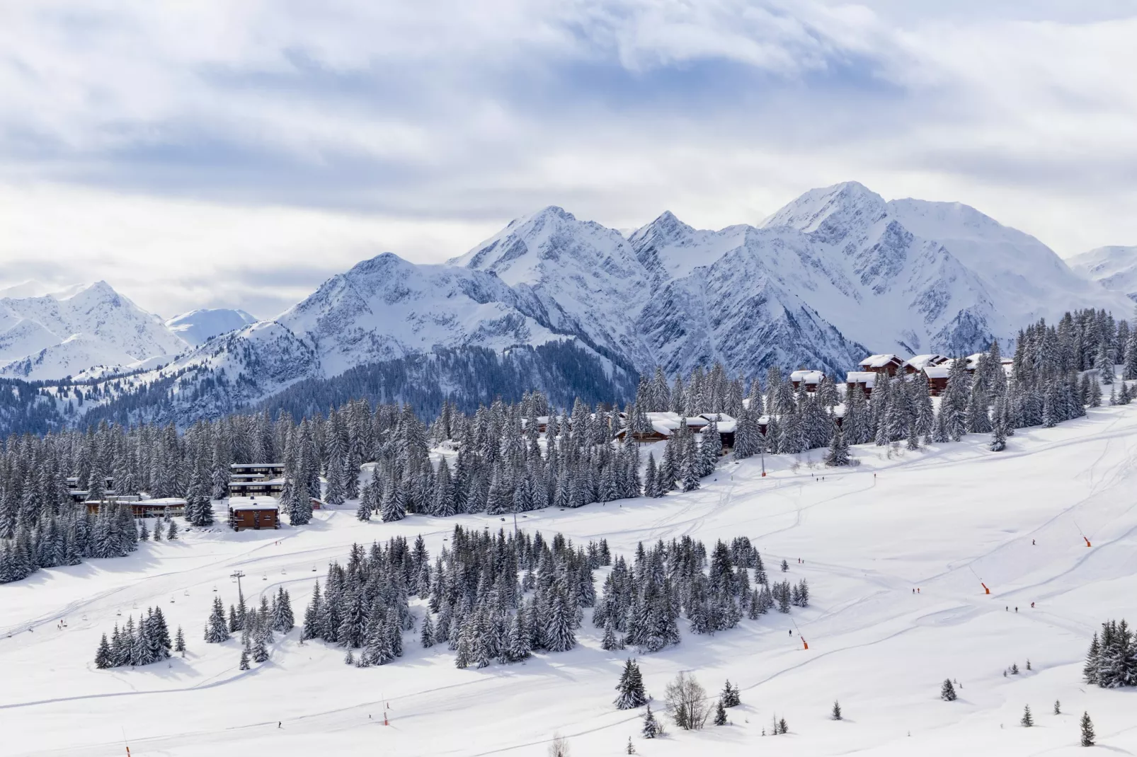 Résidence Les Chalets des Cimes 6-S8M-Gebied winter 5km