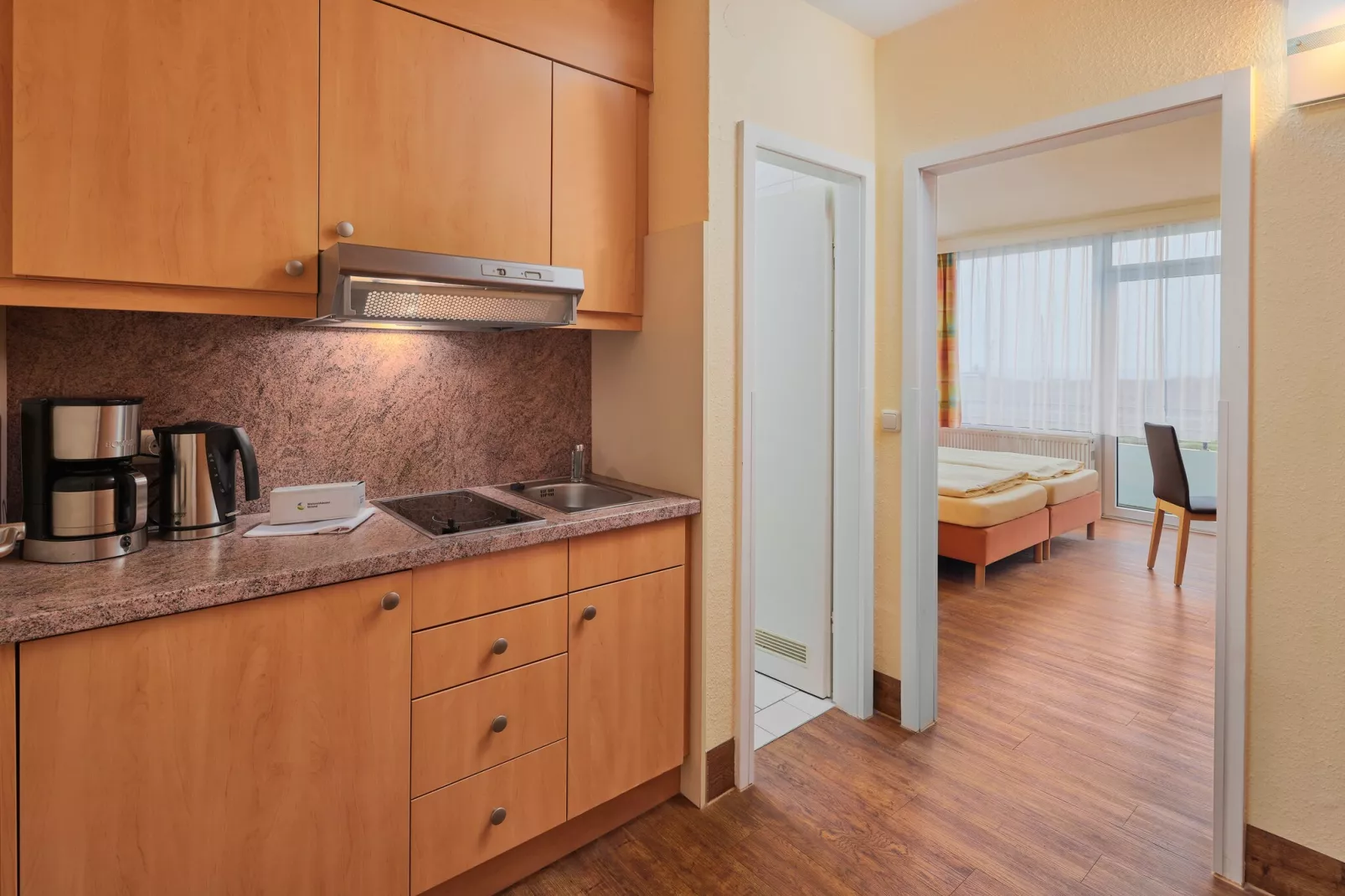 1-Zimmer-Apartment Seeseite "An der Düne" 32 qm-Keuken