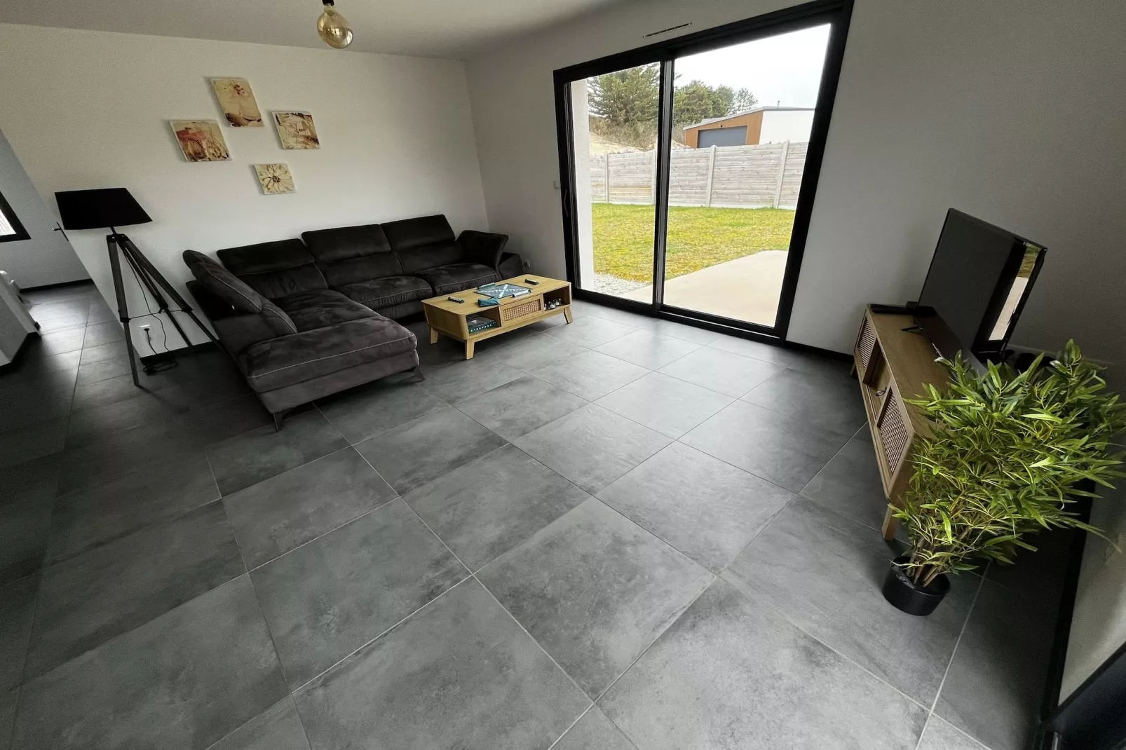Maison près de la Plage Normande-Woonkamer