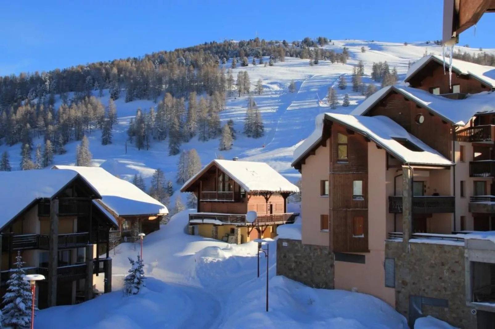 Residence Le Hameau de Valloire 4-Gebied winter 5km