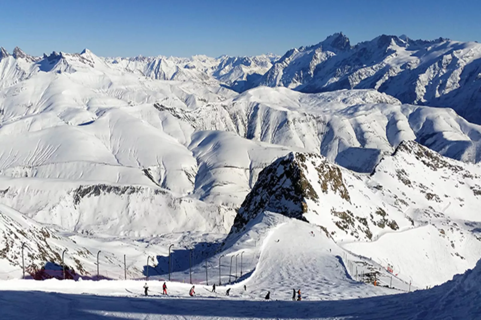 Le Grand Panorama I 2-Gebied winter 5km