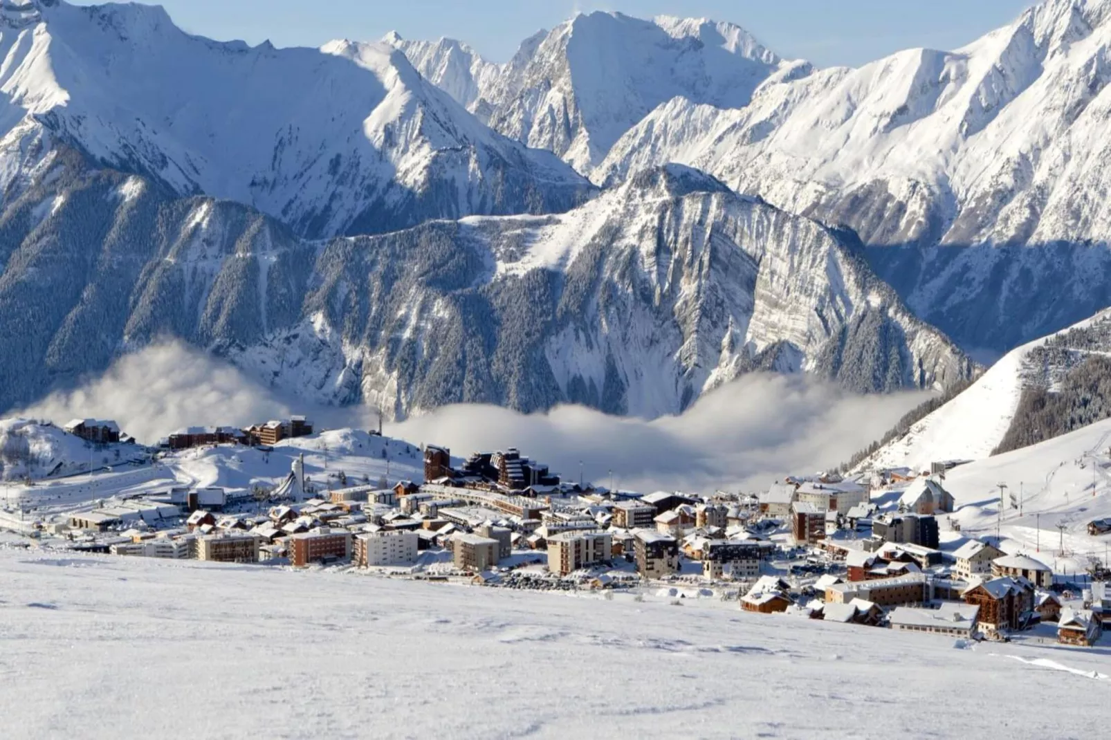 Le Grand Panorama I 2-Gebied winter 5km