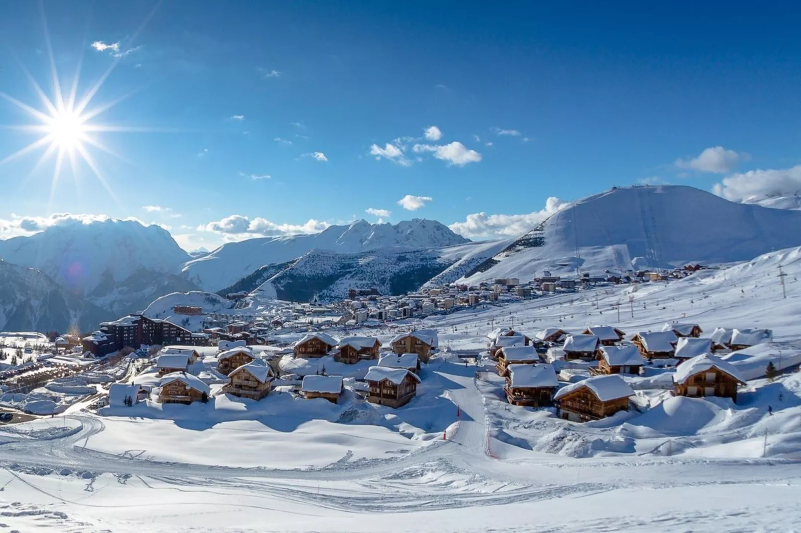 Le Grand Panorama I 2-Gebied winter 5km