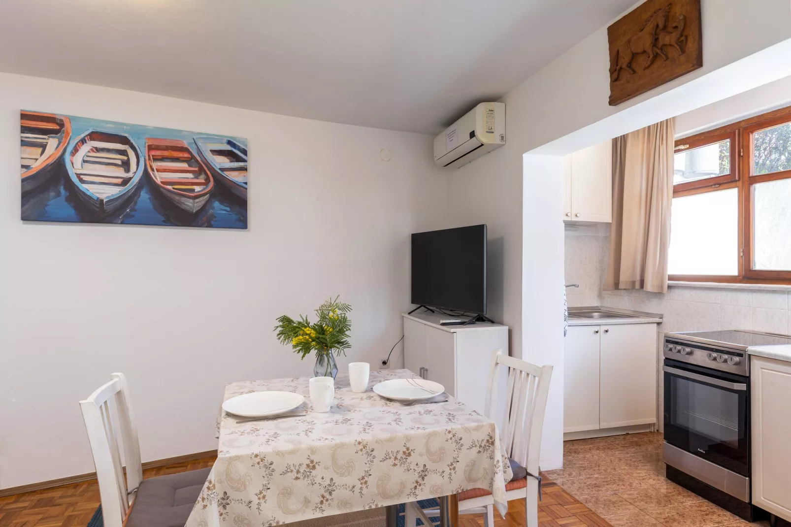 Guest House Vulic - One-Bedroom Apartment-Keuken