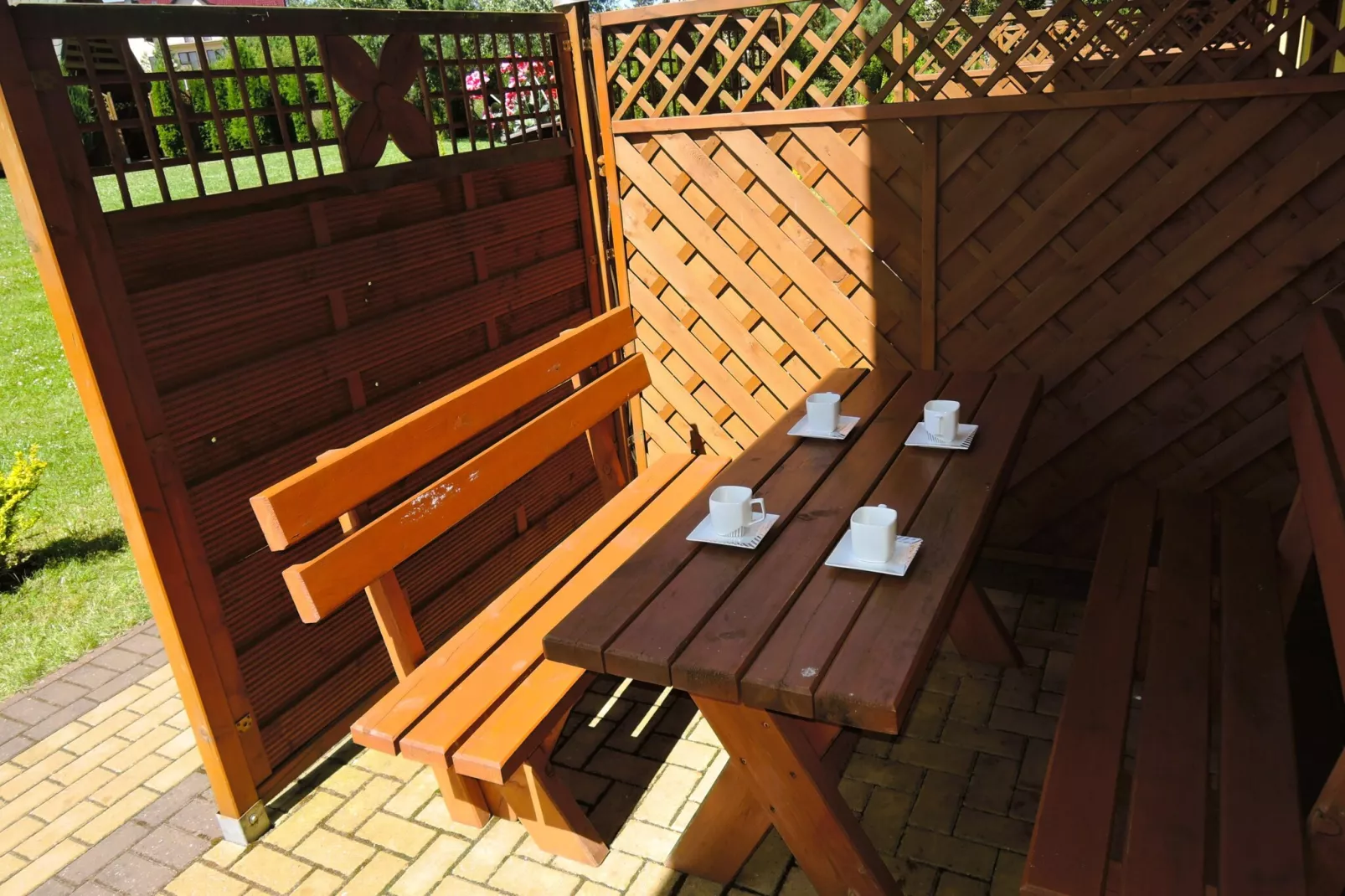 Holiday Resort in Rewal-Terrasbalkon