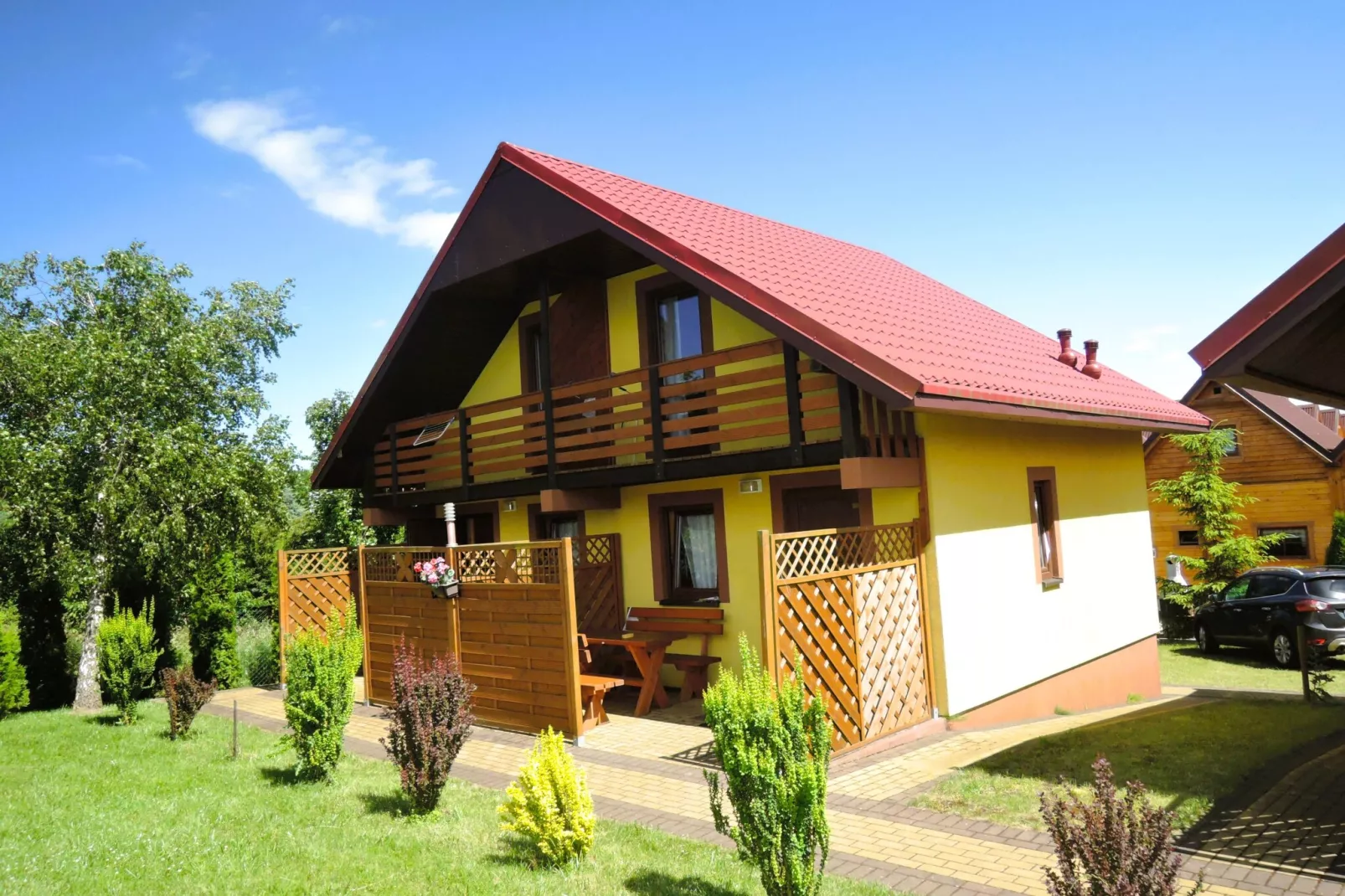 Holiday Resort in Rewal-Buitenkant zomer
