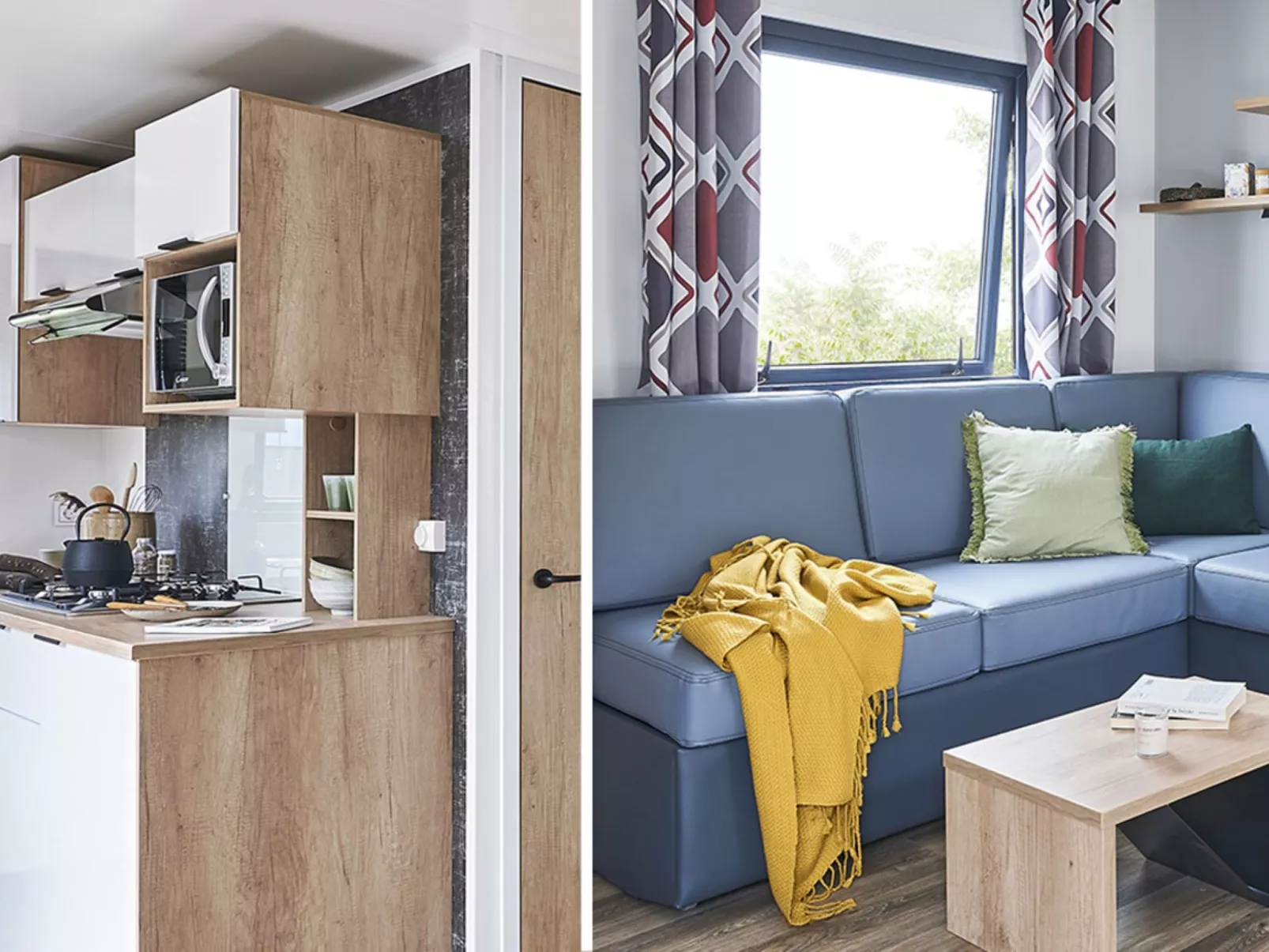 Mobilhome Prestige 2 chambres 4/6 pers-Buiten