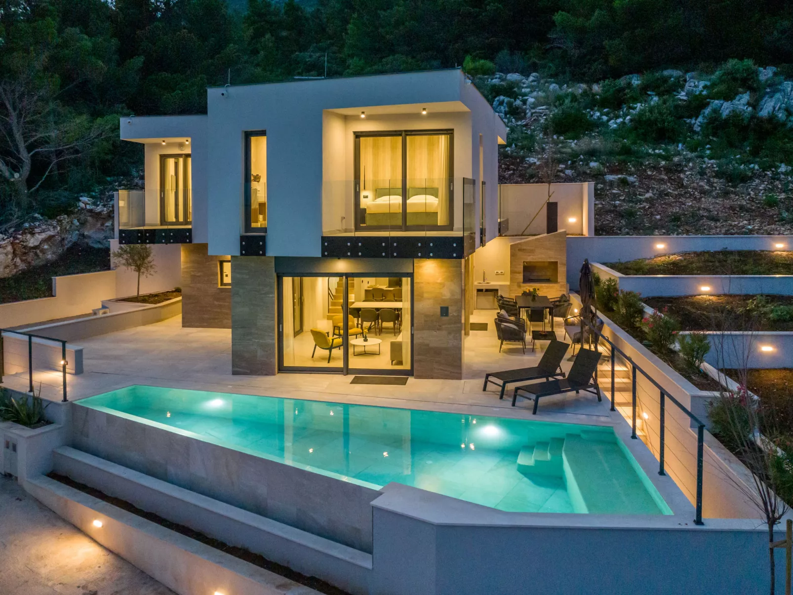 Luxury Villa Luce-Buiten