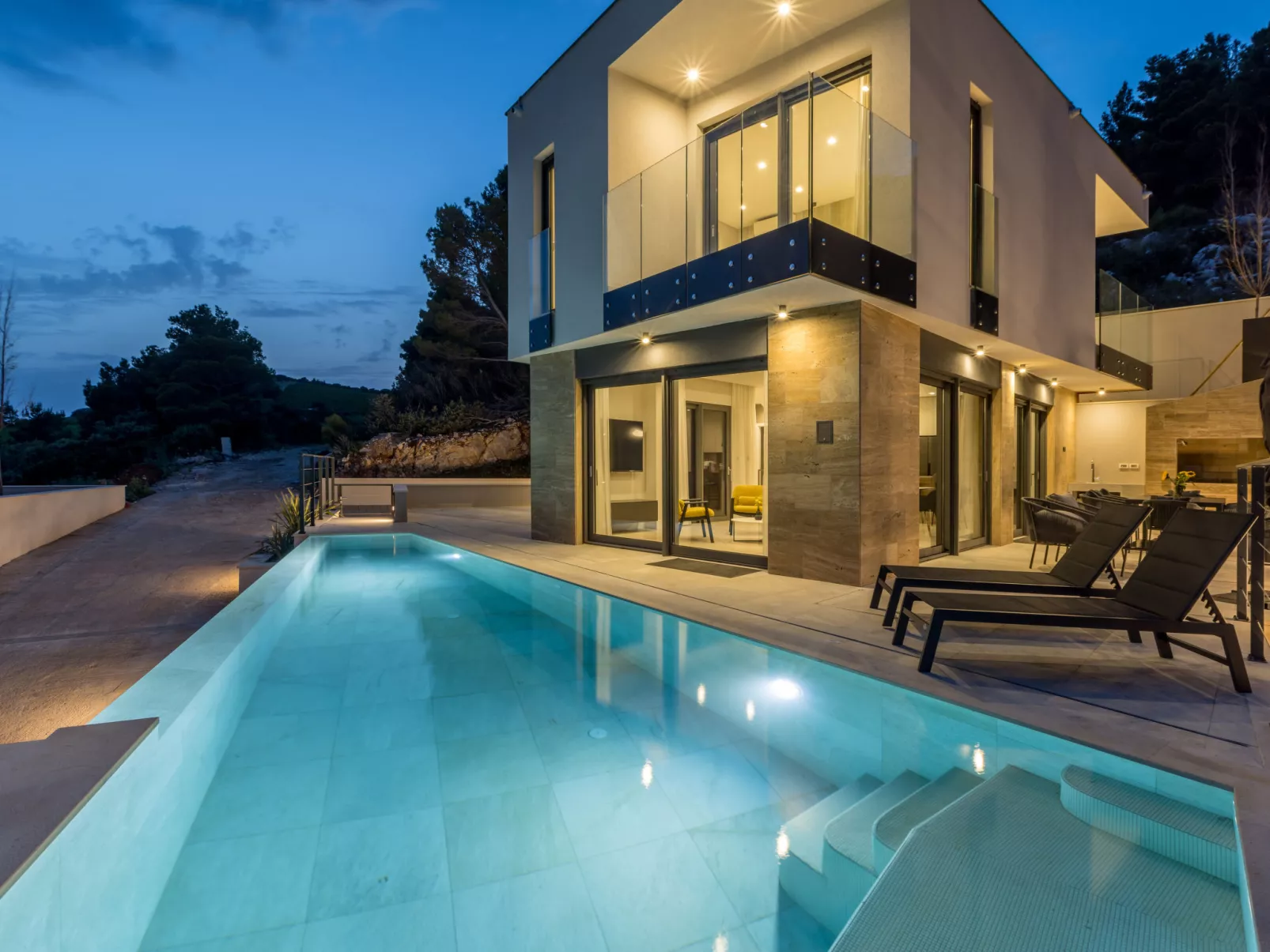 Luxury Villa Luce-Buiten