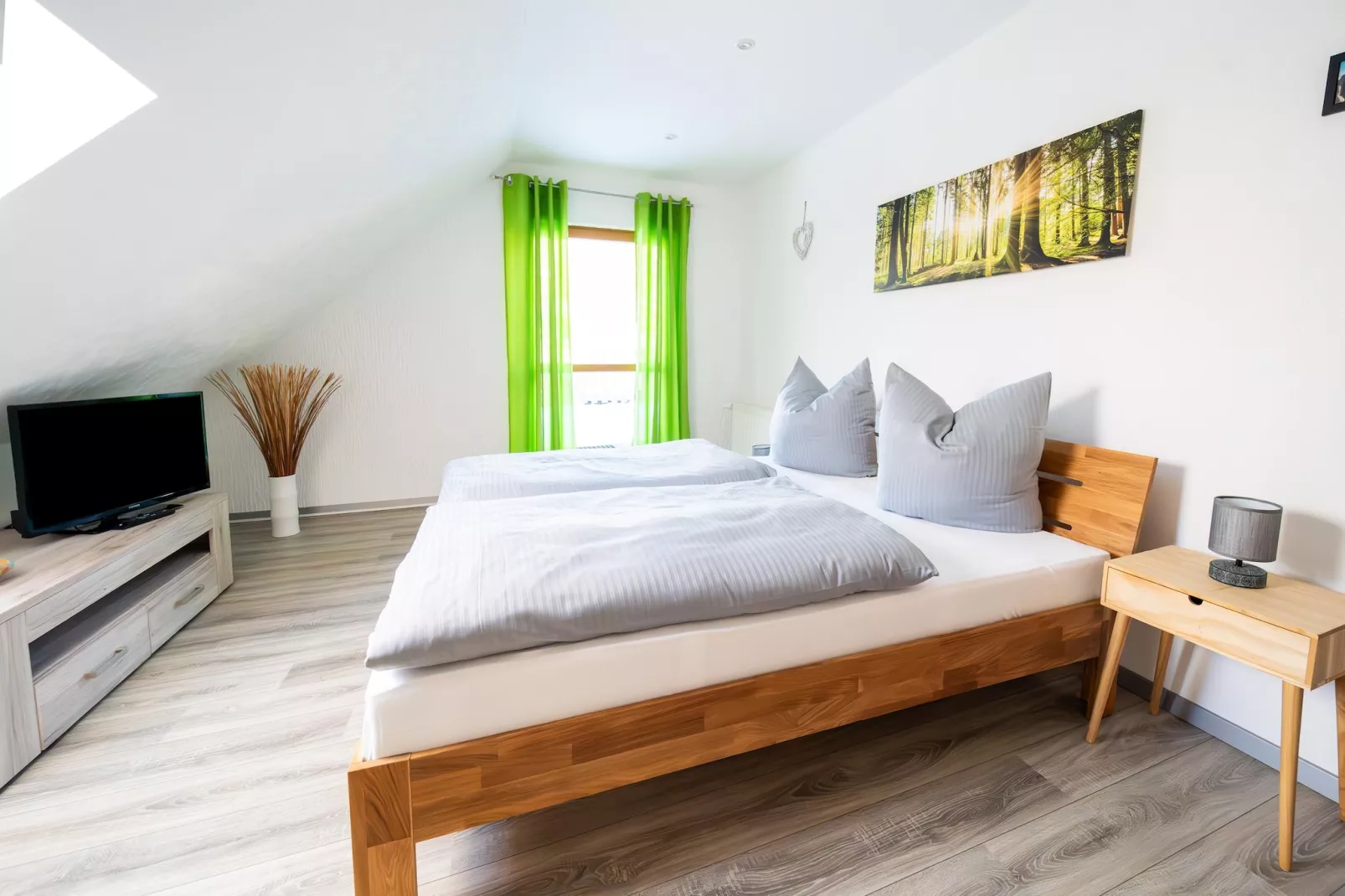 Ferienhaus Elendstal-Slaapkamer