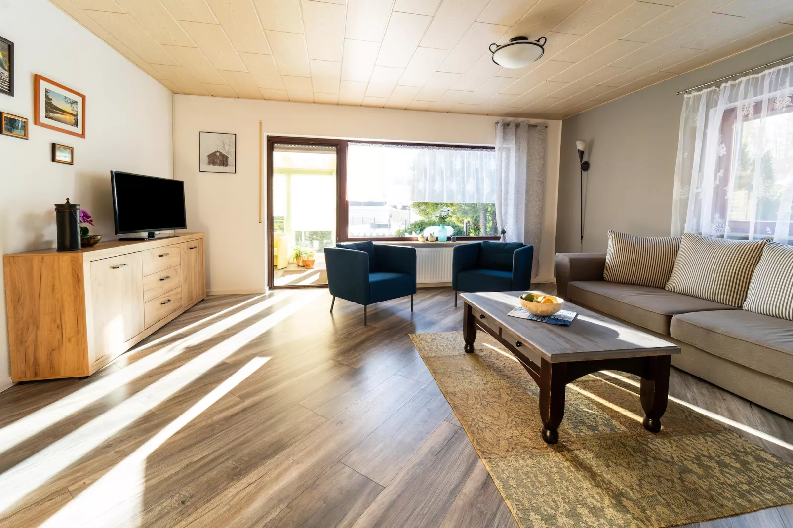 Ferienhaus Elendstal-Woonkamer