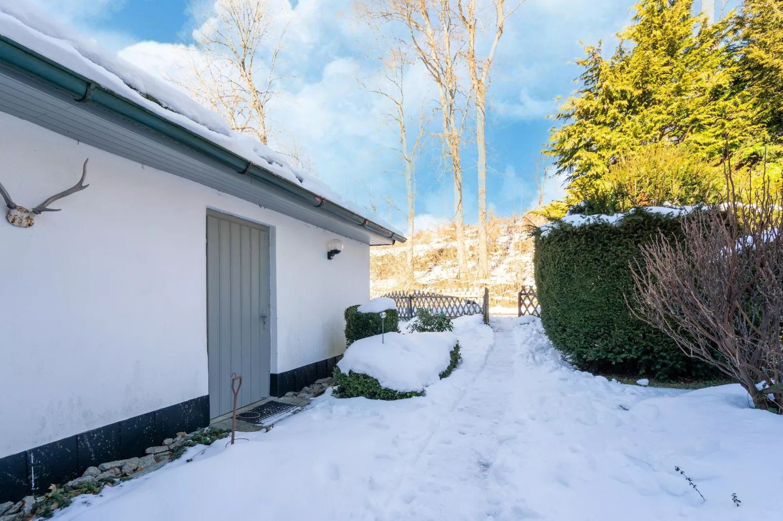 Ferienhaus Elendstal-Tuin winter