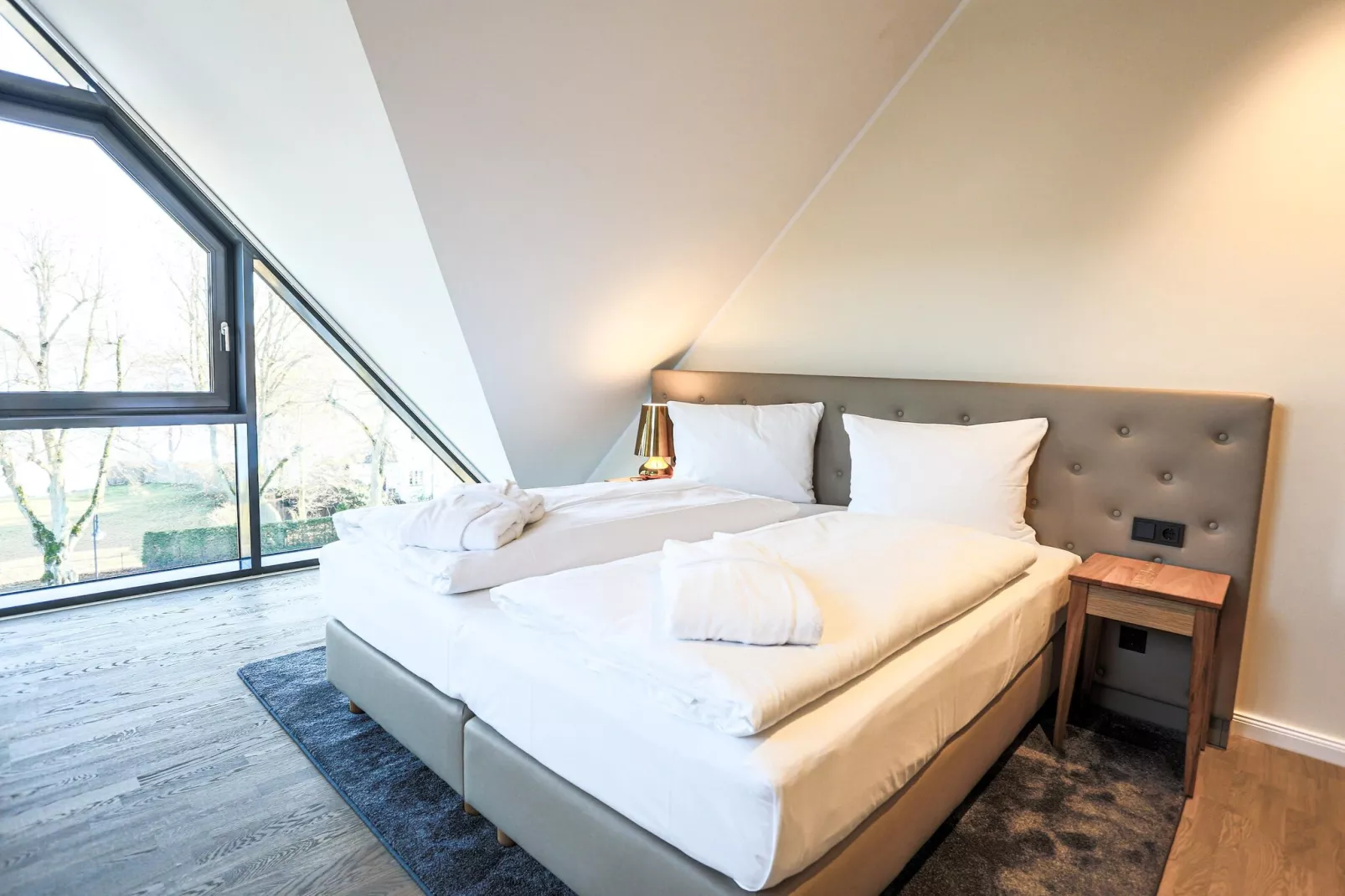 Apartments im MAREMÜRITZ Yachthafen Resort & Spa / Kompass Maisonette 70 qm-Slaapkamer