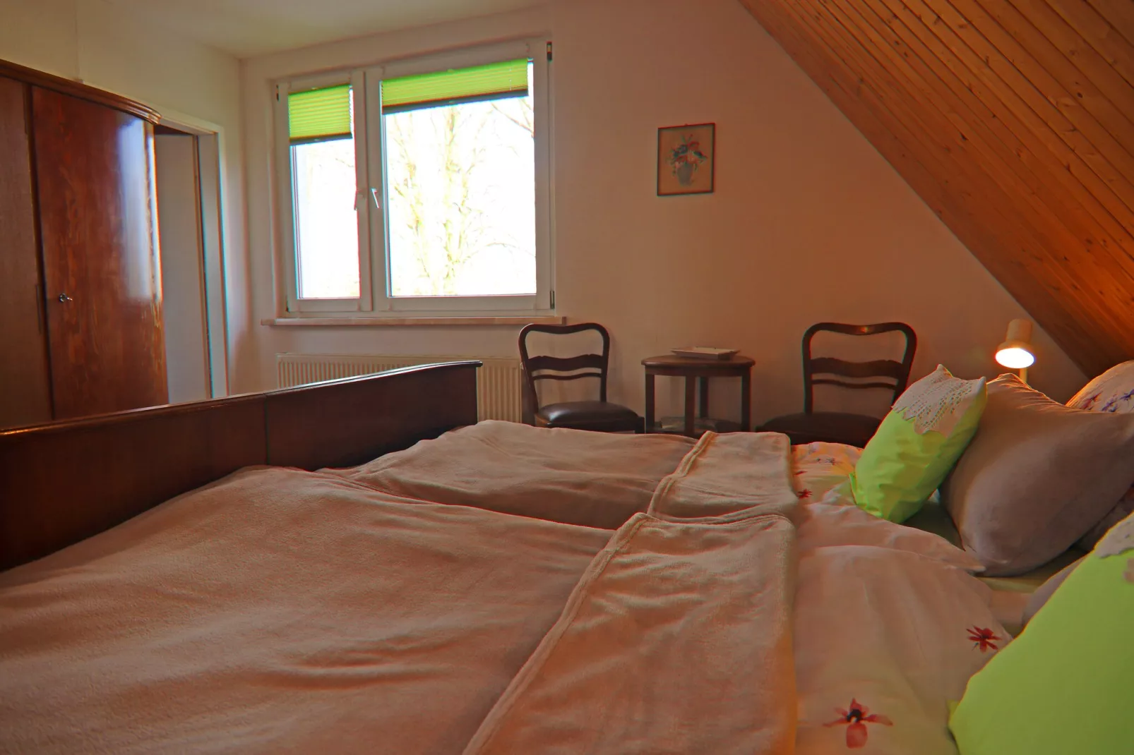 Ferienwohnung in Mallentin-Slaapkamer