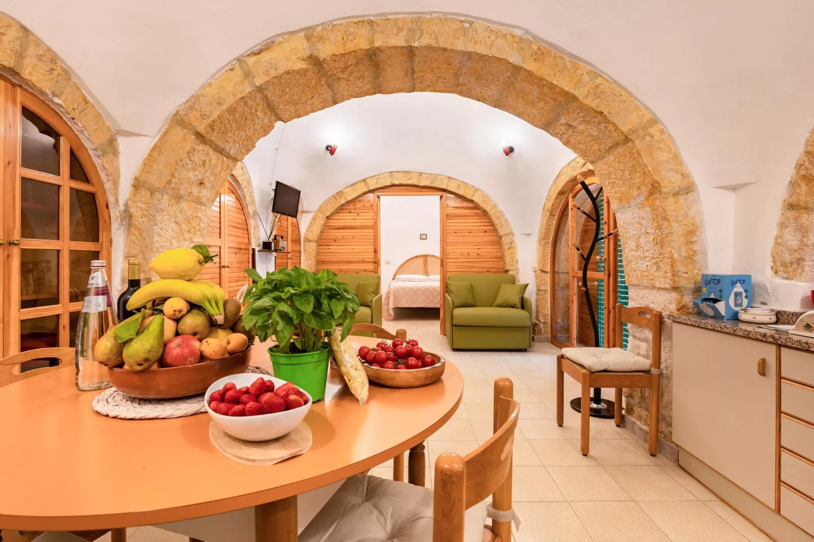 Trulli Fogge di Sauro-Woonkamer