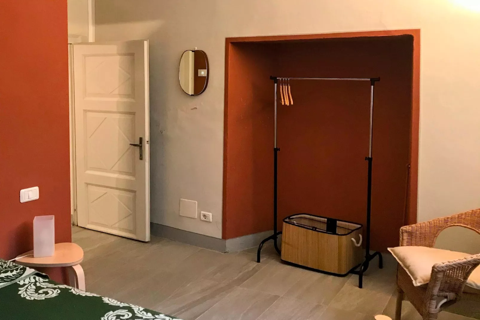 Ai Rronchi - piccolo appartamento con giardino a Cannero-Slaapkamer