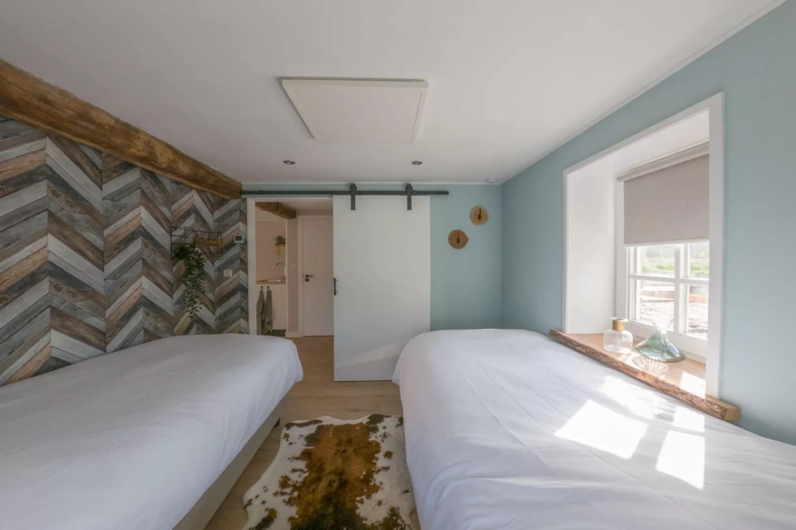De woelige stal-Slaapkamer