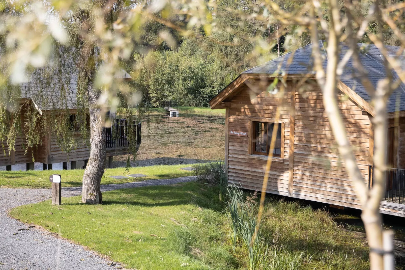 Cabane The Funny Friends-Buitenkant zomer