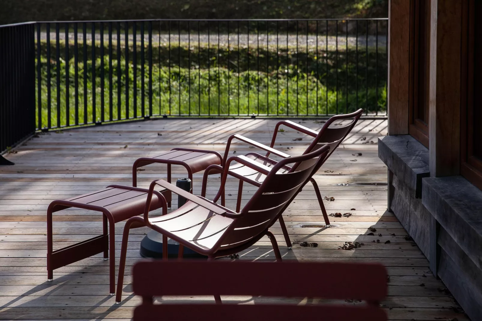 Cabane The Funny Friends-Terrasbalkon