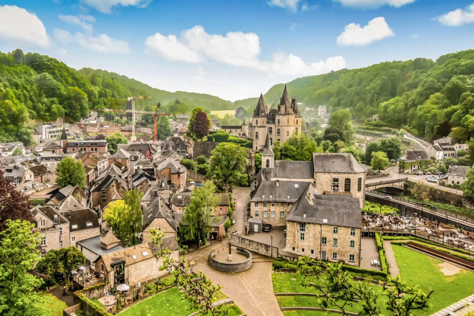 Durbuy Lux 4p-Gebieden zomer 1km