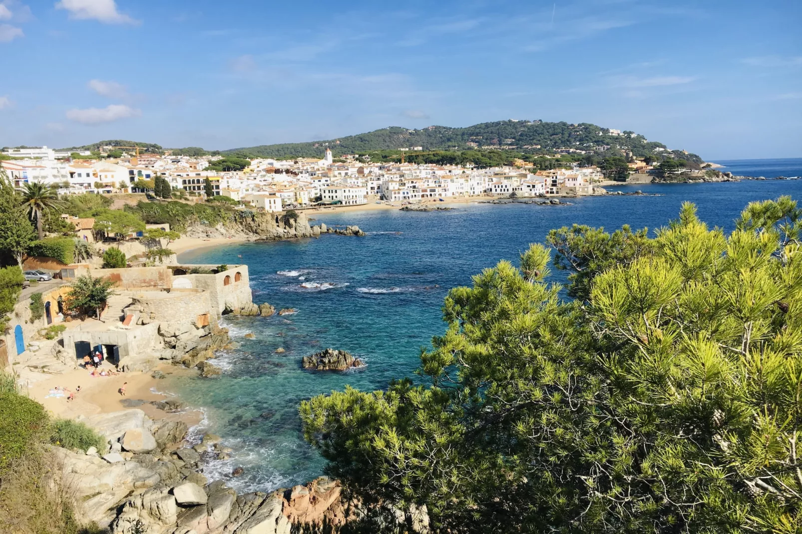 Costa Brava E-4-Gebieden zomer 20km