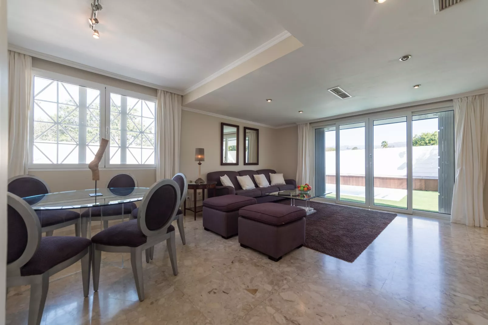 Casa Maspalomas piscina privada-Woonkamer