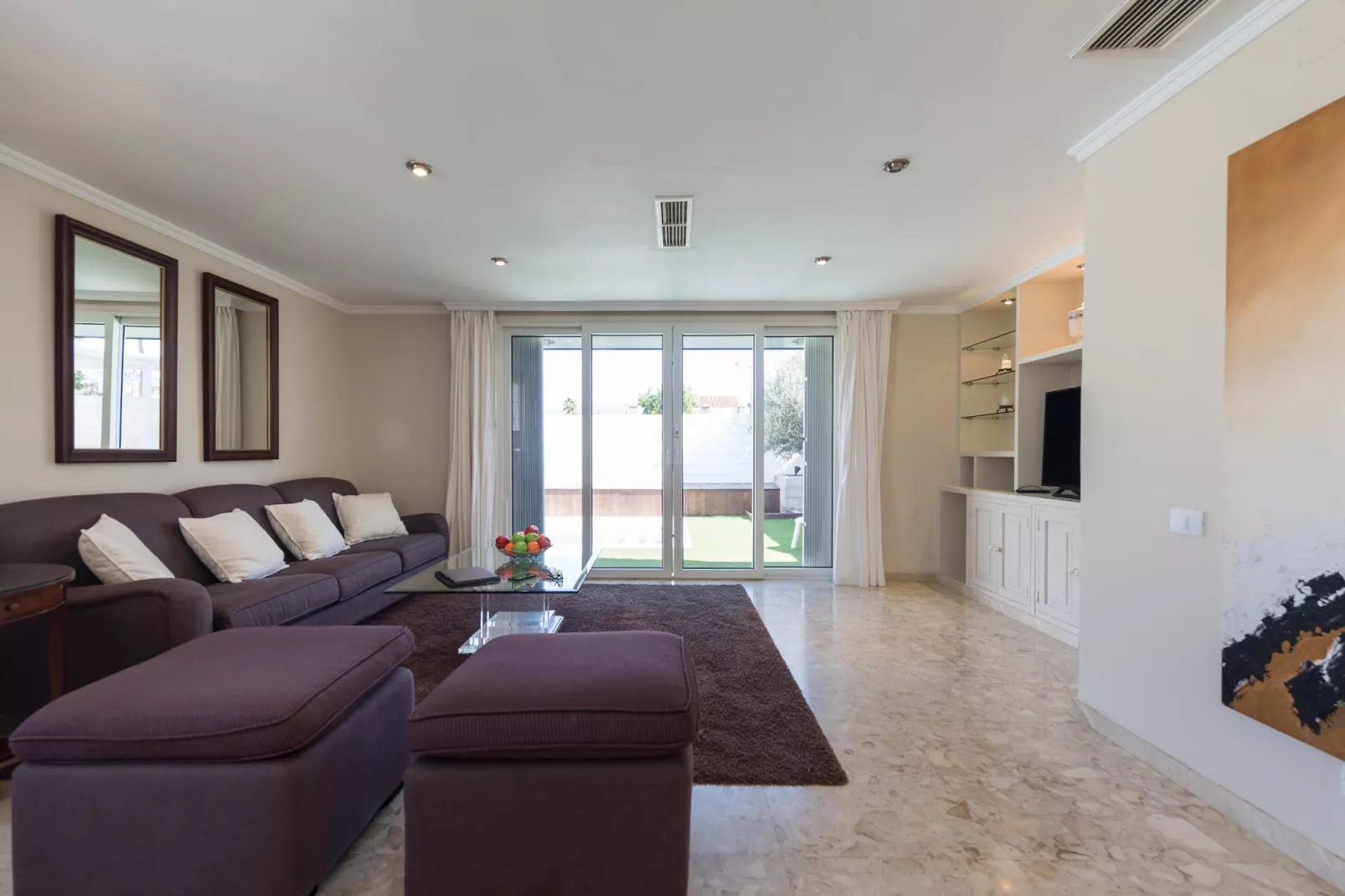 Casa Maspalomas piscina privada-Woonkamer