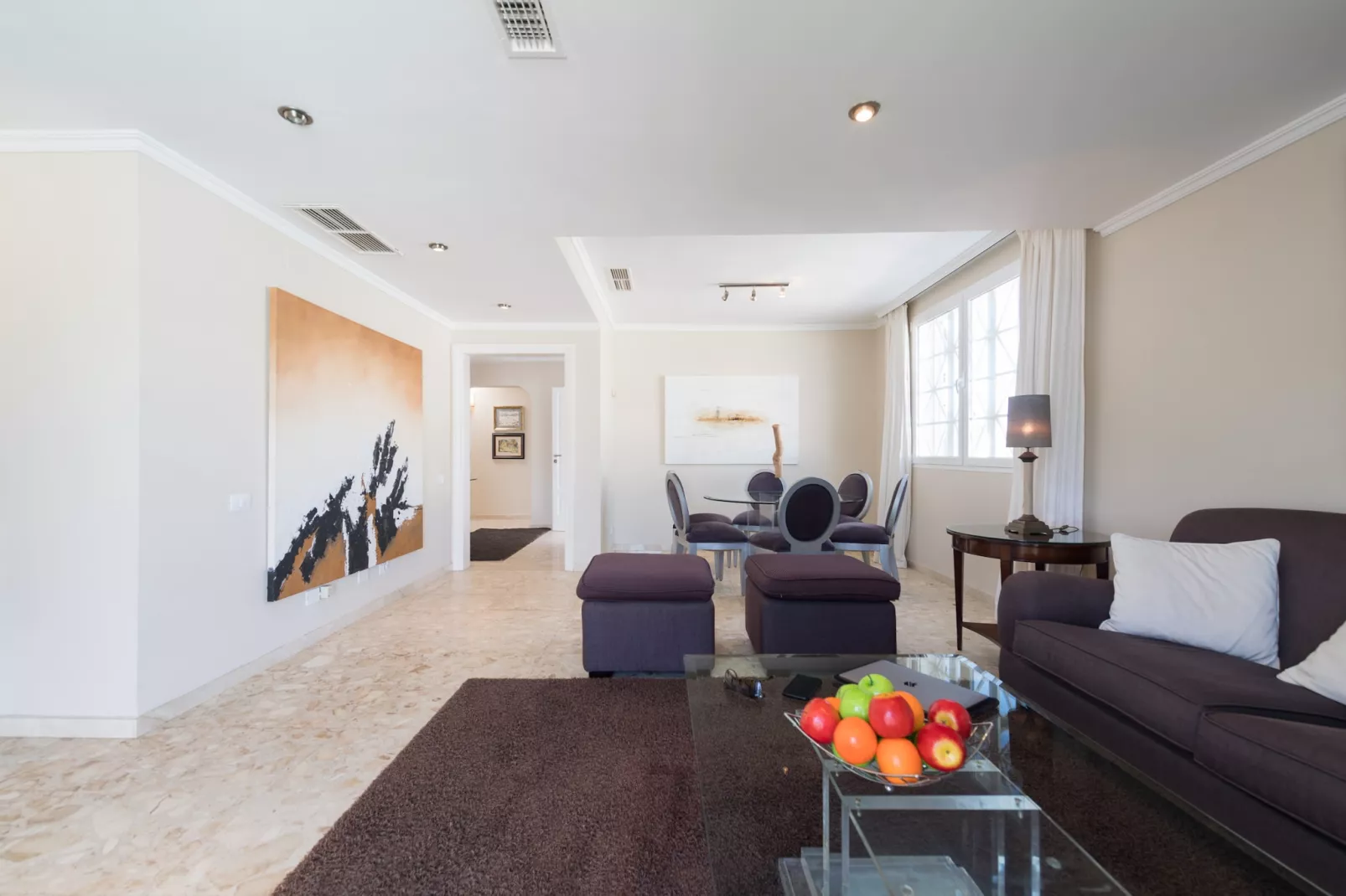 Casa Maspalomas piscina privada-Woonkamer