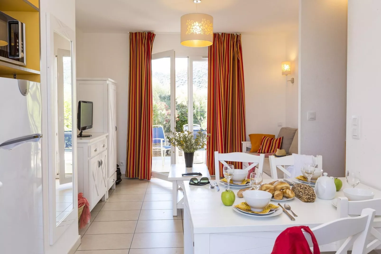Résidence-Club les Villas Bel Godère 3-Eetkamer