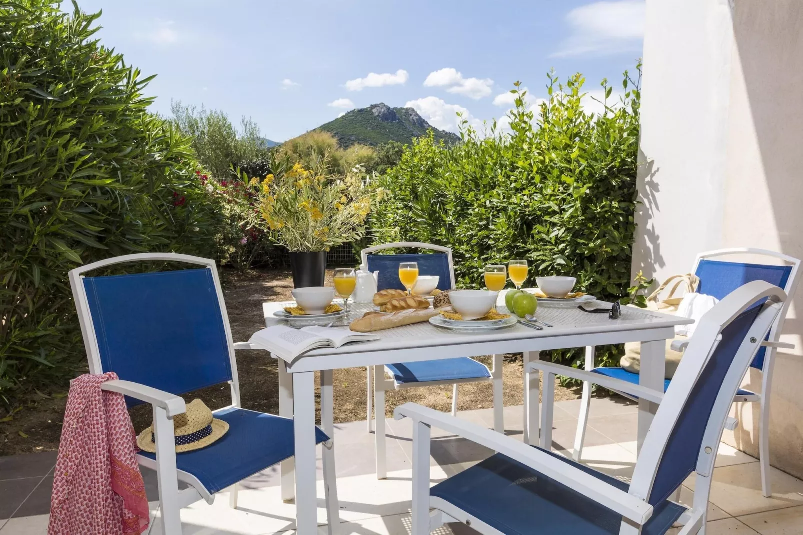 Résidence-Club les Villas Bel Godère 3-Terrasbalkon