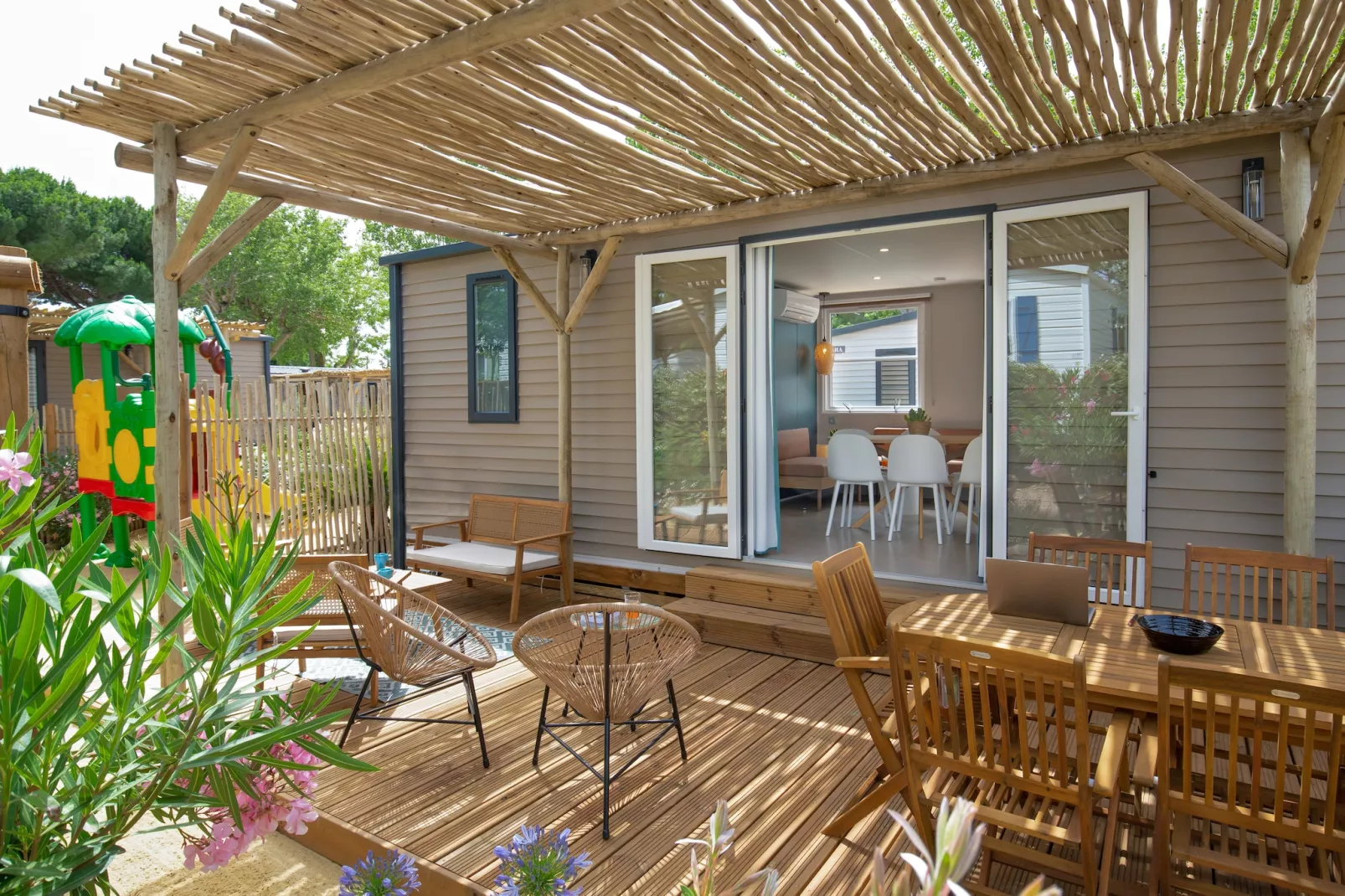 Les Jardins d'Agathe 6-Terrasbalkon
