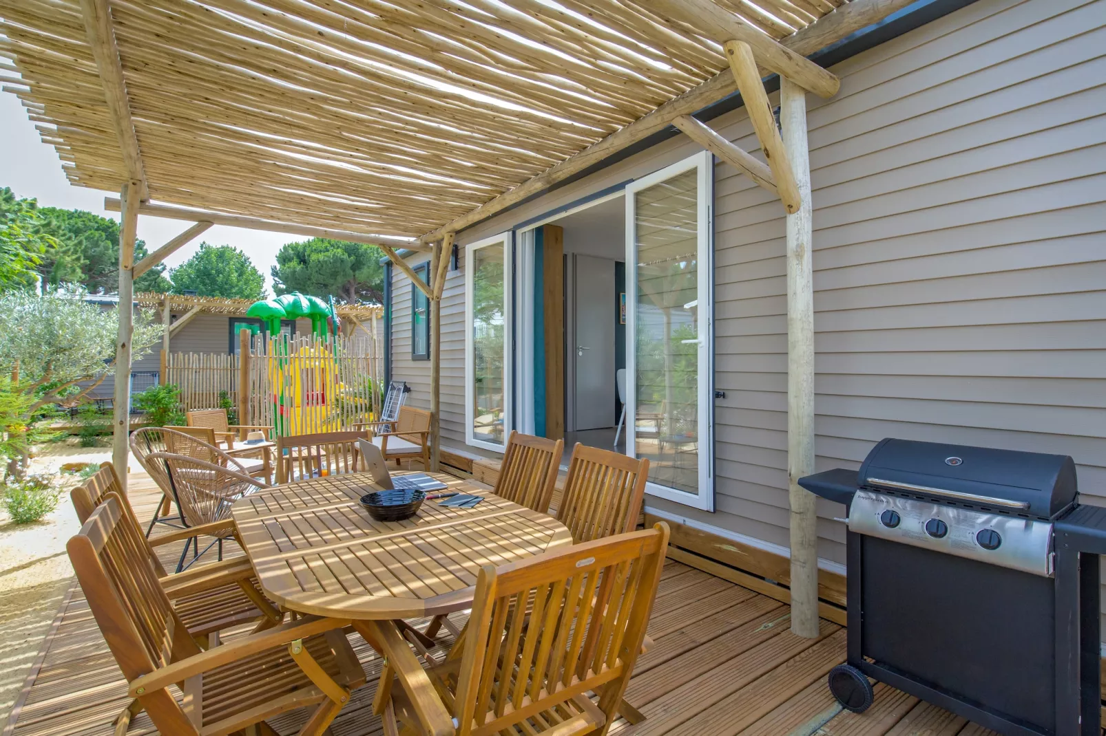 Les Jardins d'Agathe 6-Terrasbalkon