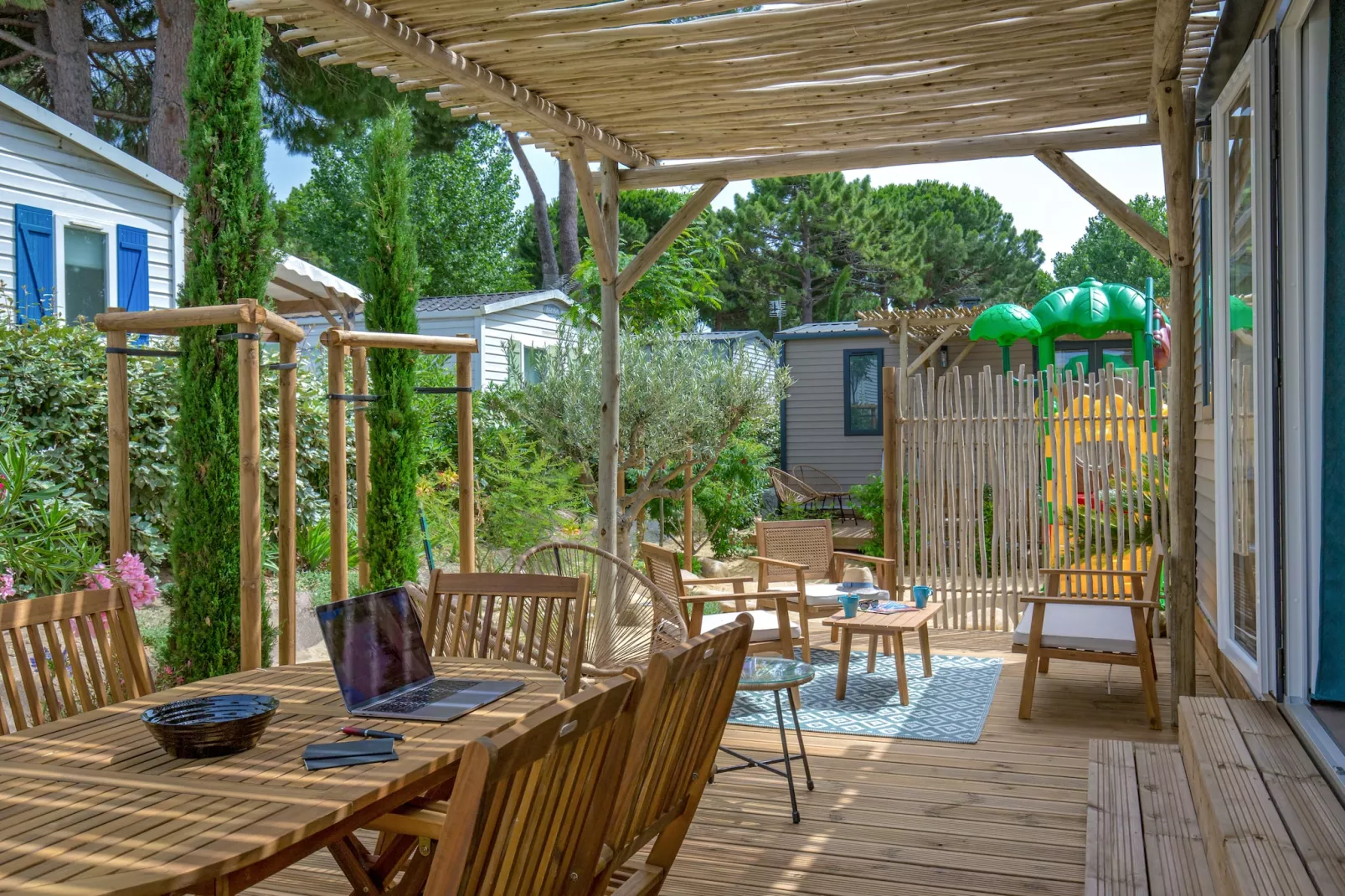 Les Jardins d'Agathe 6-Terrasbalkon