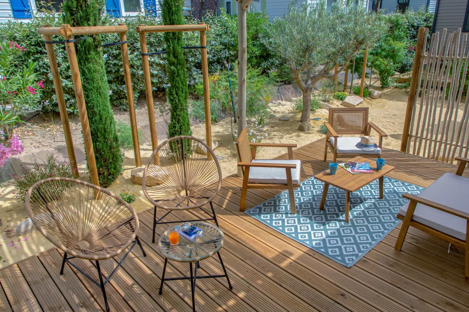 Les Jardins d'Agathe 6-Terrasbalkon