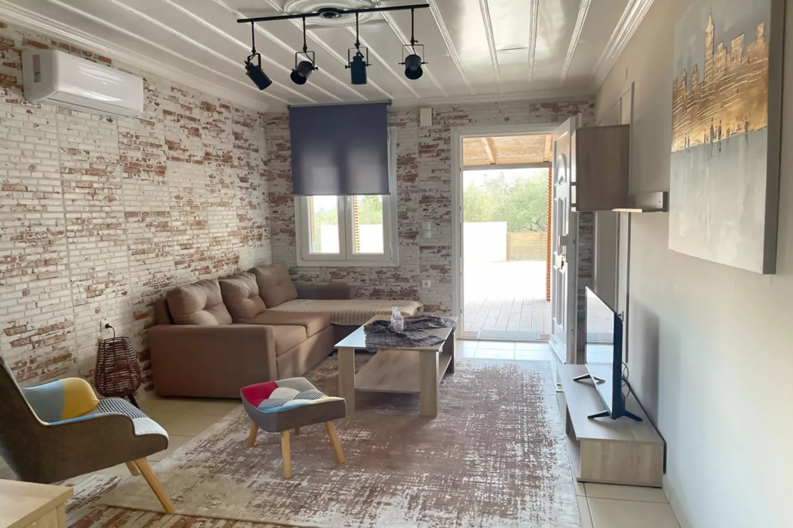 Villa De La Vita Alykes-Woonkamer