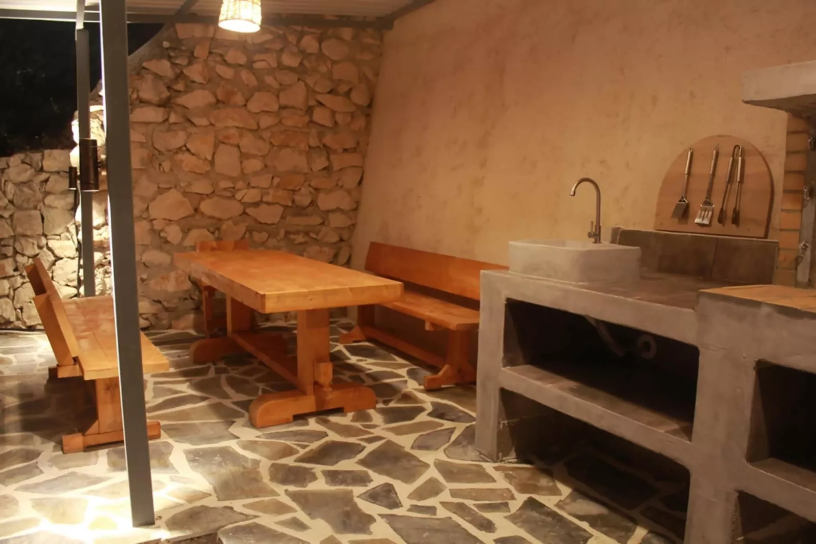 Villa De La Vita Alykes-Terrasbalkon
